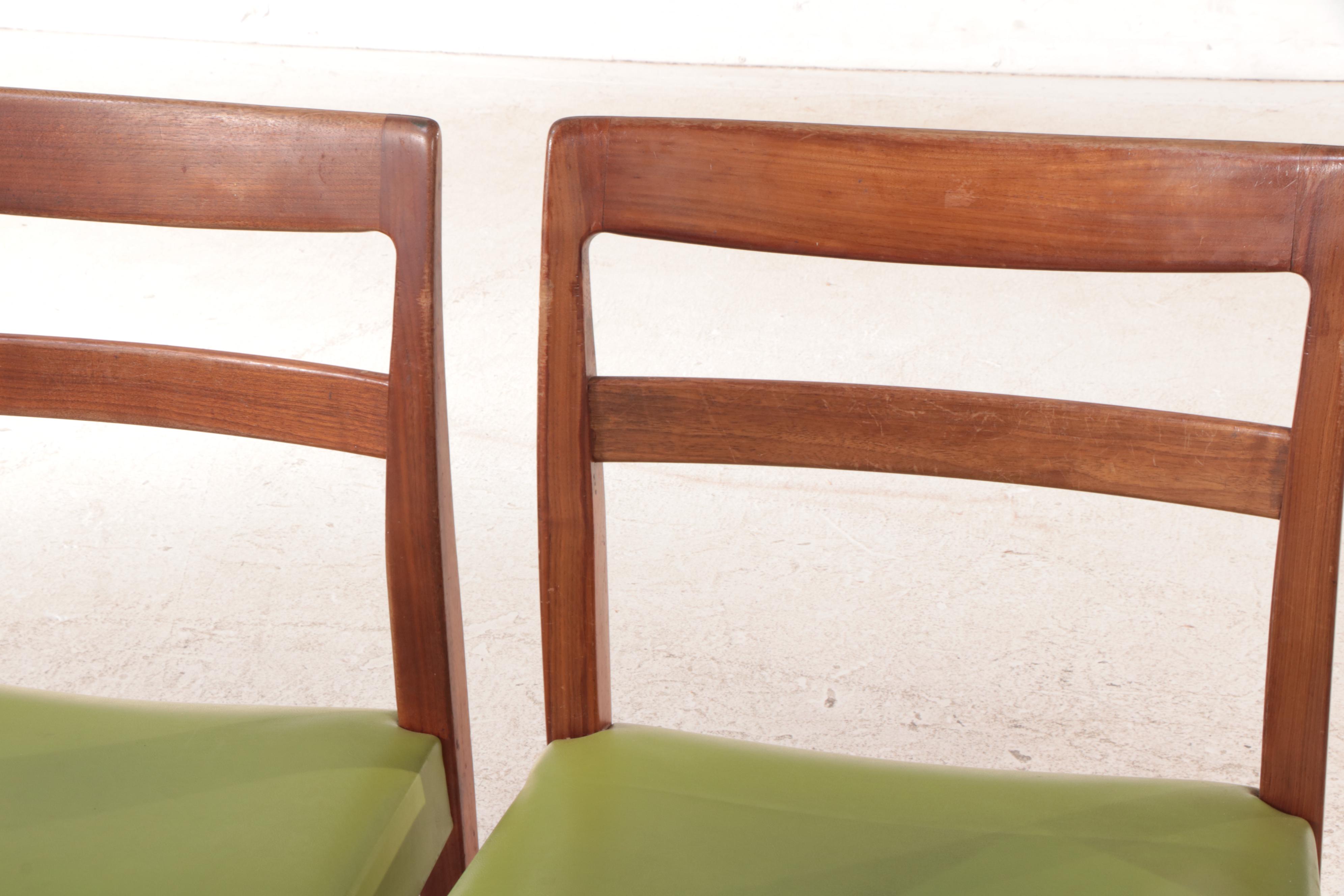 Nils Jonsson for Troeds "Garmi" Swedish Modern Teak and Rosewood Chairs, 1960s