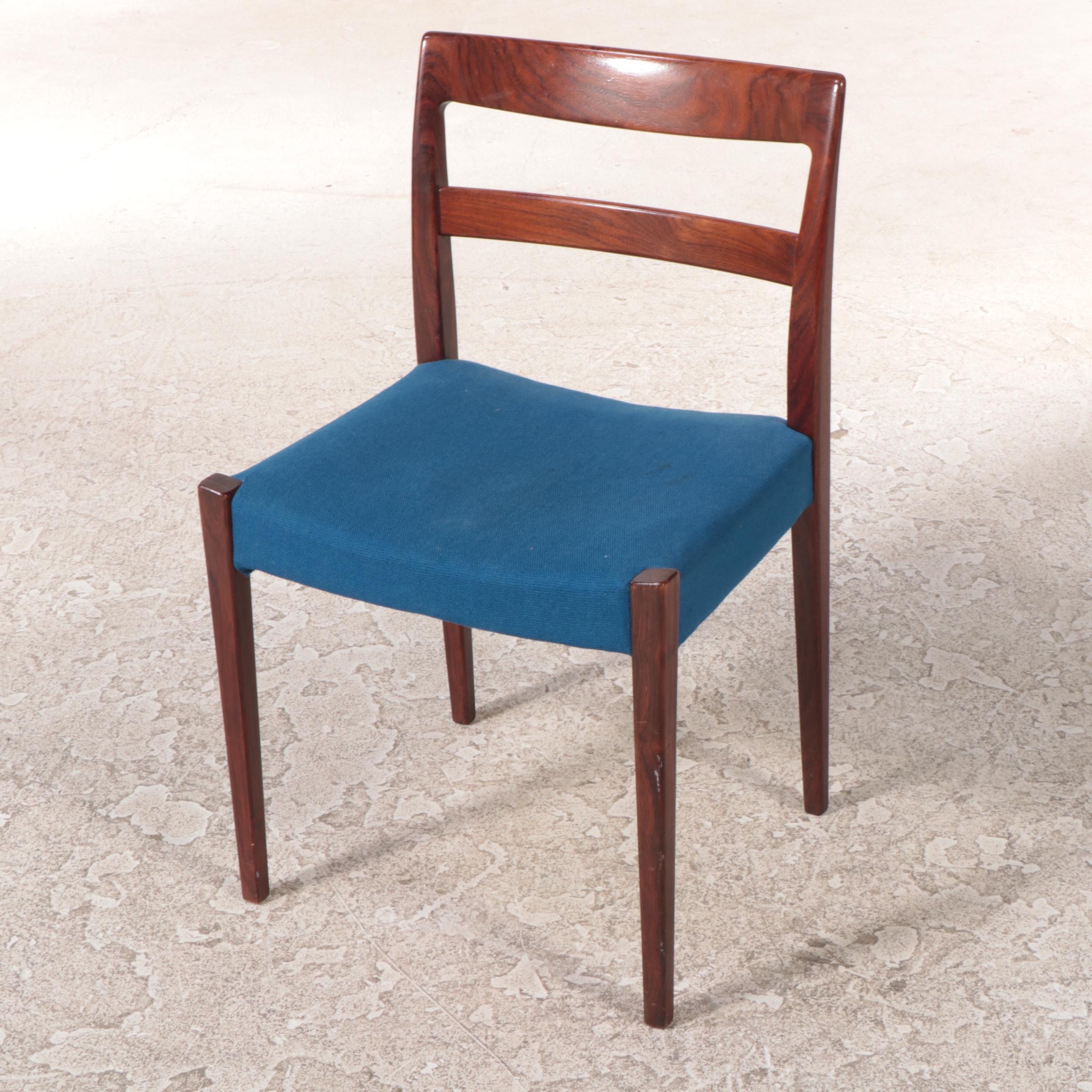 Nils Jonsson for Troeds "Garmi" Swedish Modern Teak and Rosewood Chairs, 1960s