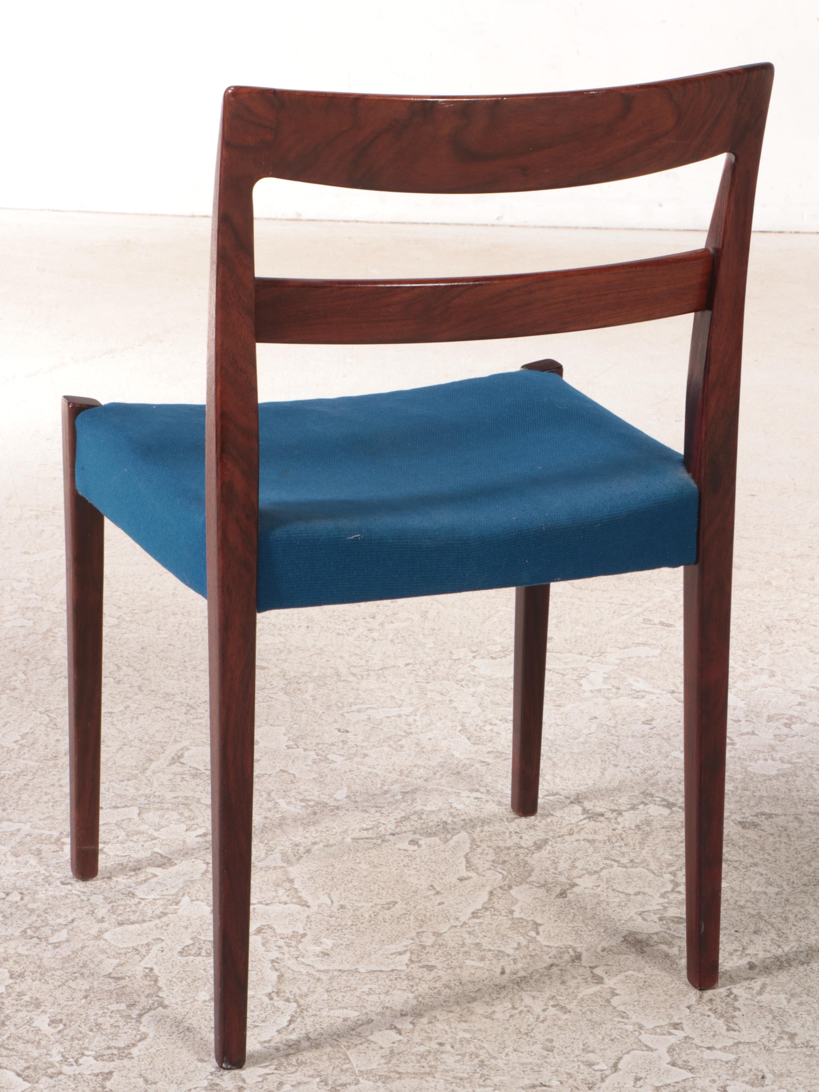 Nils Jonsson for Troeds "Garmi" Swedish Modern Teak and Rosewood Chairs, 1960s