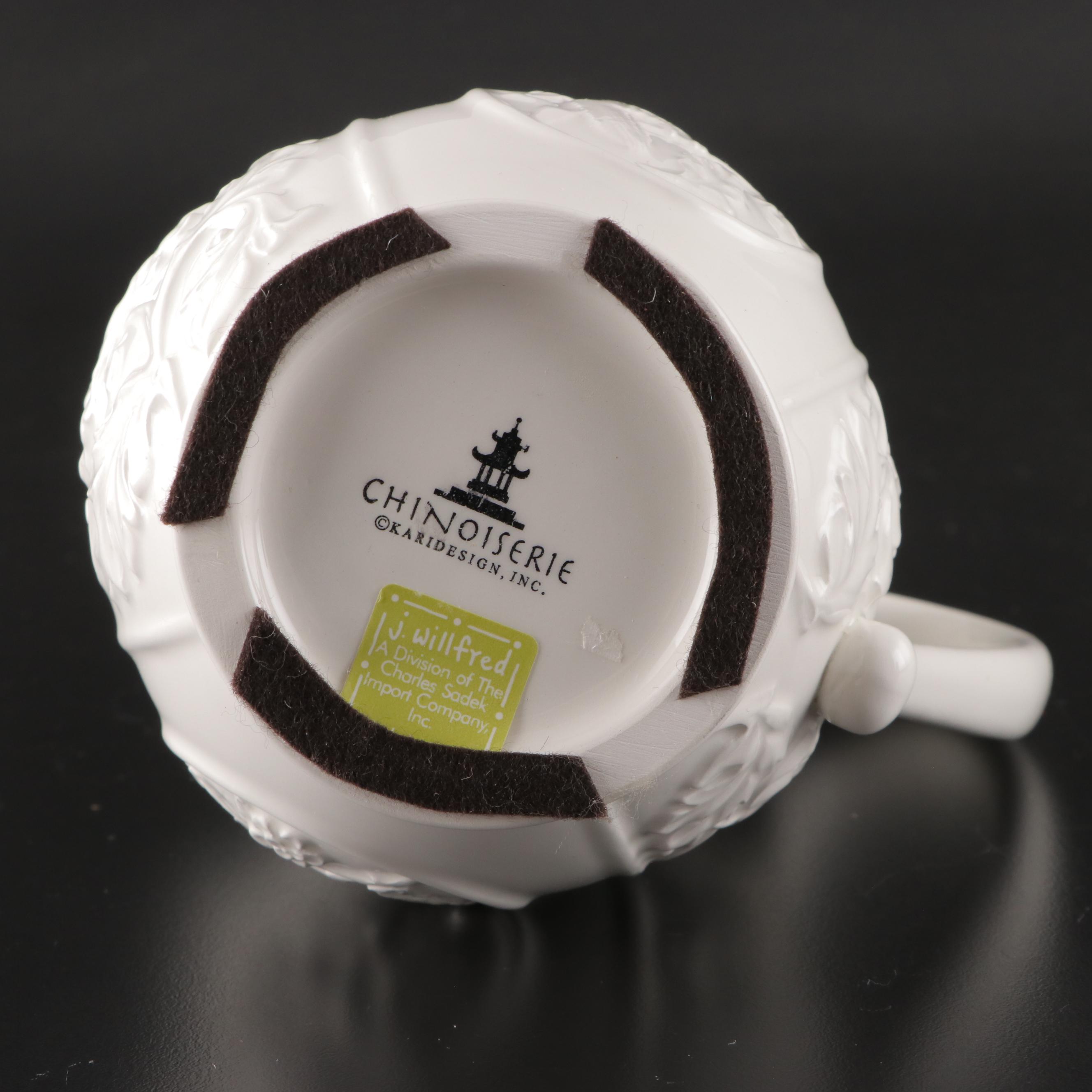 Two's Company and Other English Victorian Parian Style Pitchers