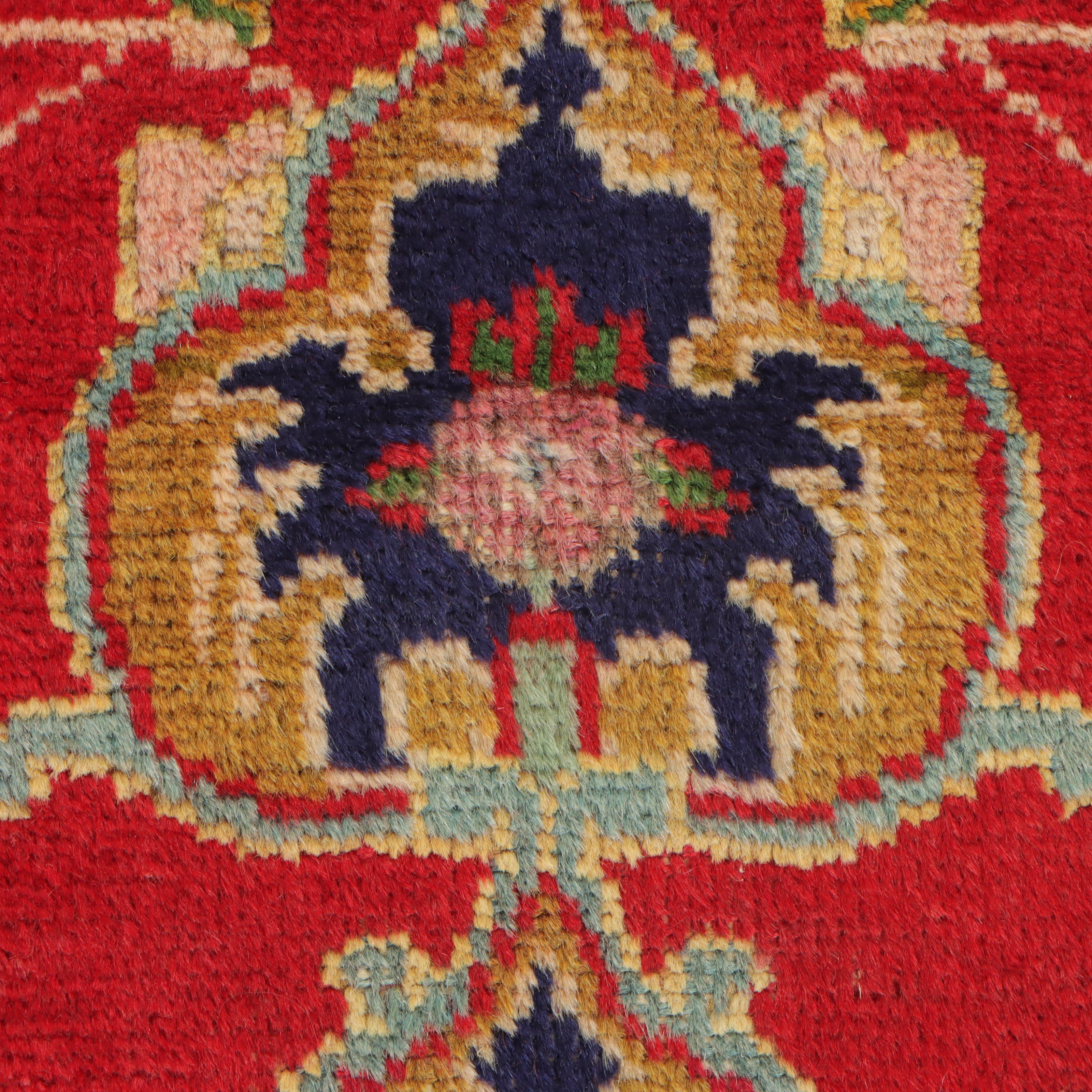 2'9 x 4'5 Hand-Knotted Persian Hamadan Accent Rug