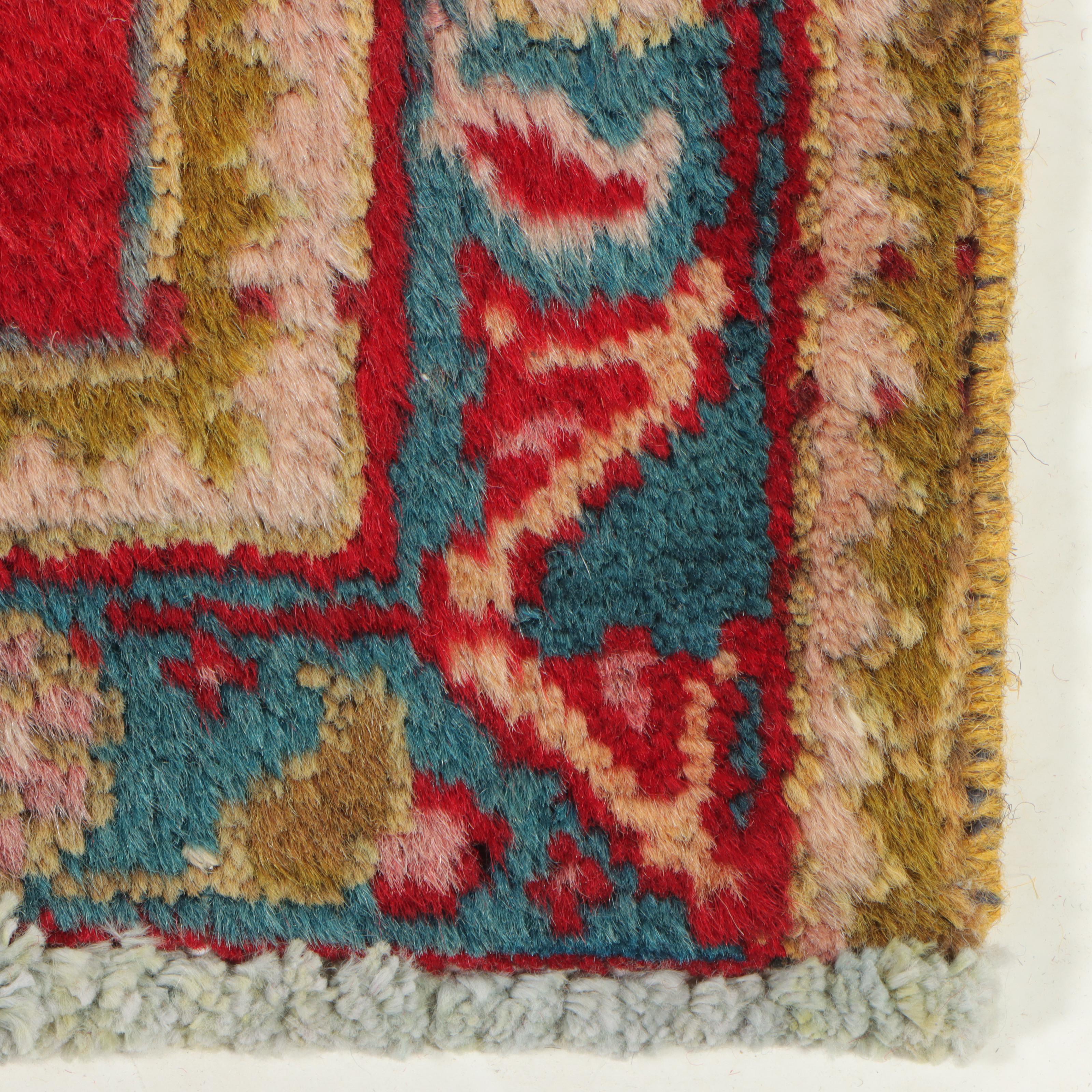 2'9 x 4'5 Hand-Knotted Persian Hamadan Accent Rug