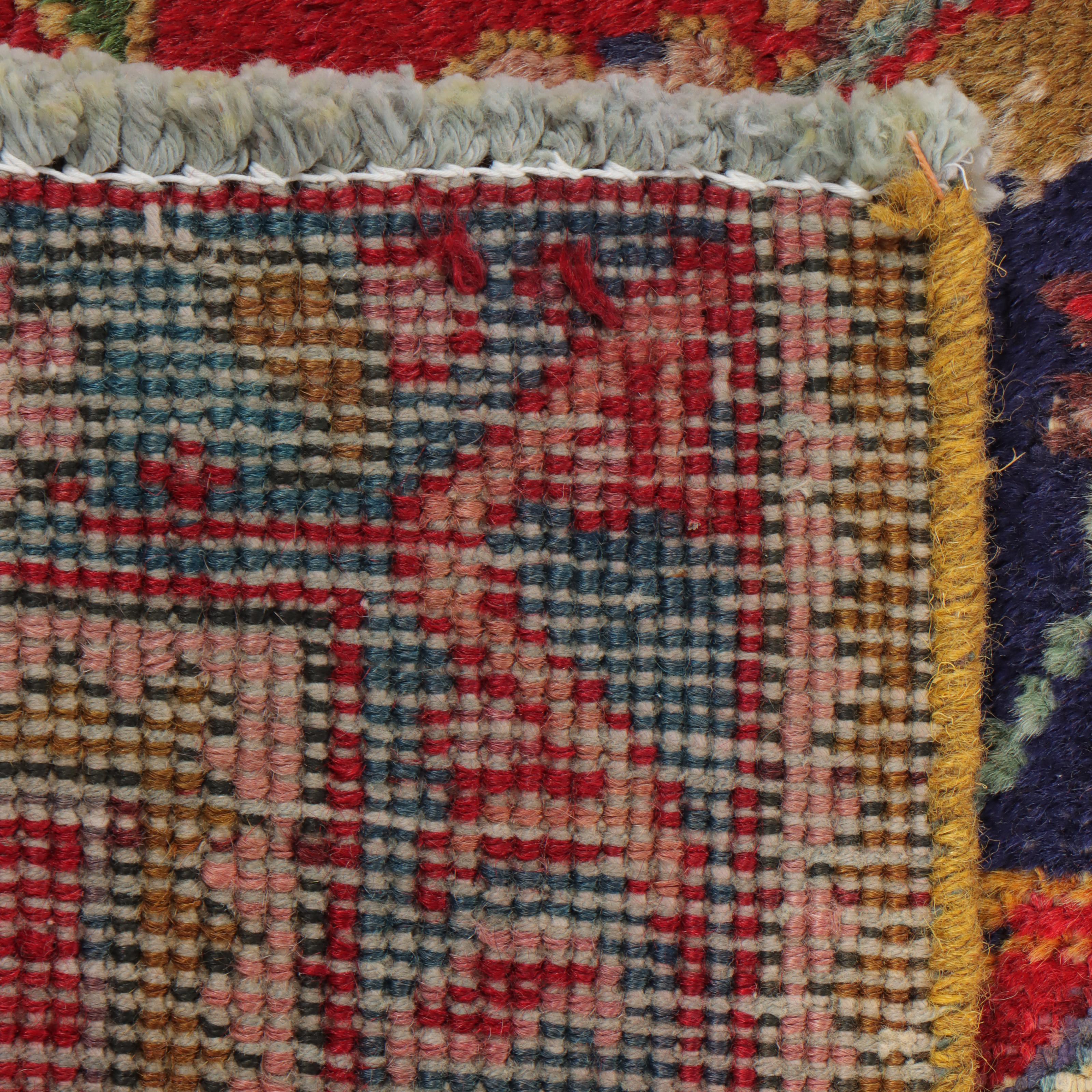 2'9 x 4'5 Hand-Knotted Persian Hamadan Accent Rug