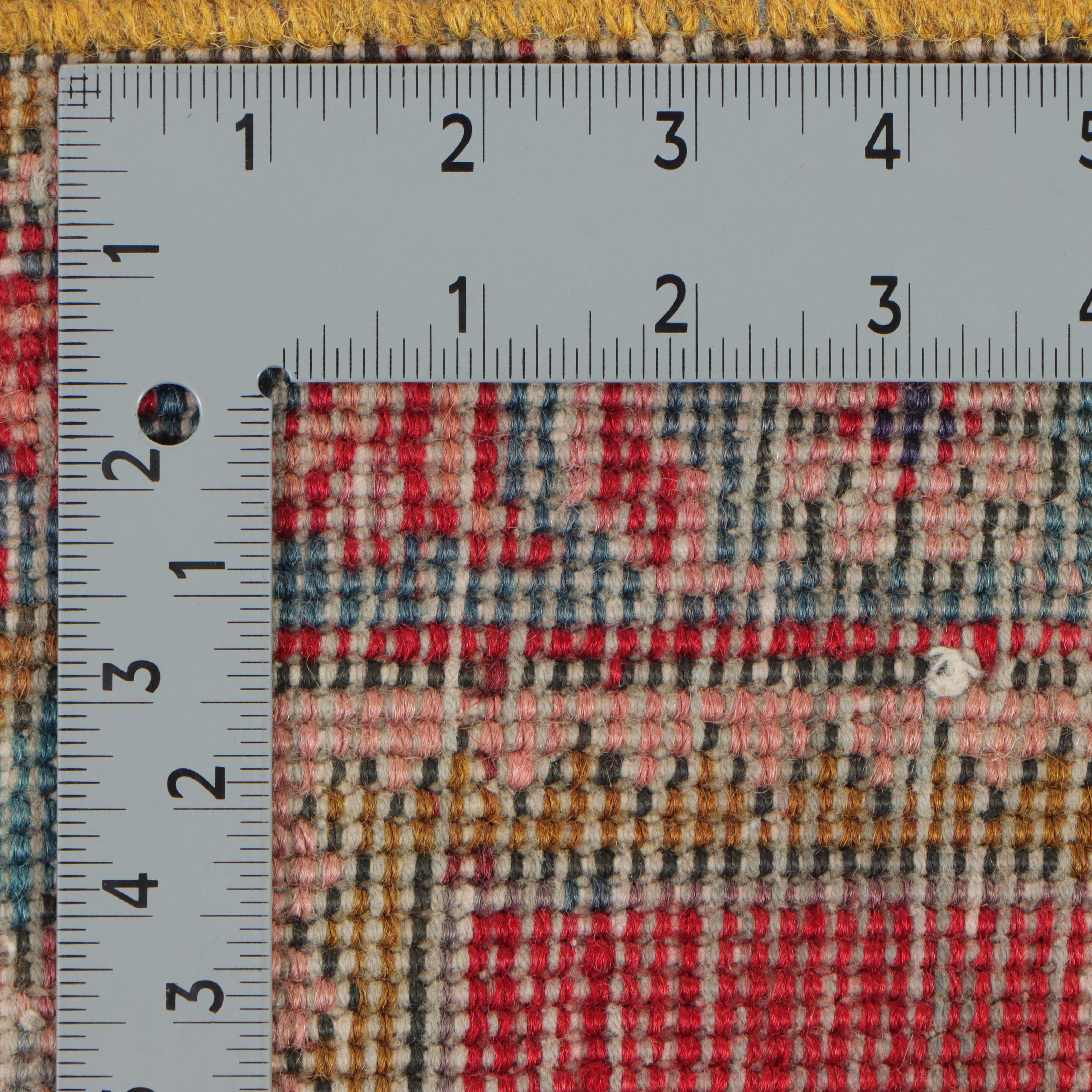 2'9 x 4'5 Hand-Knotted Persian Hamadan Accent Rug