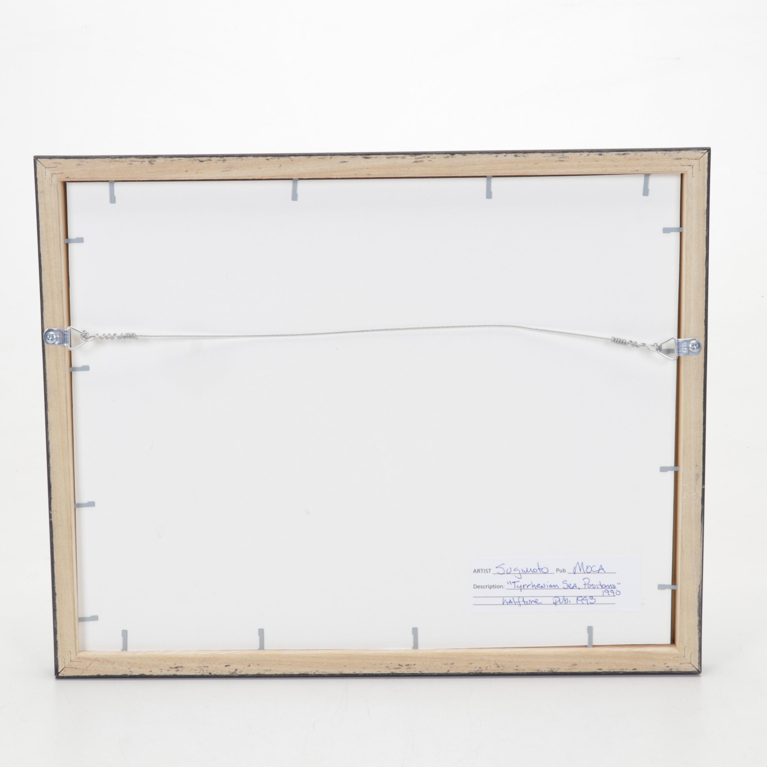 Sugimoto Hiroshi Halftone "Tyrrhenian Sea, Positano, 1990," 1993