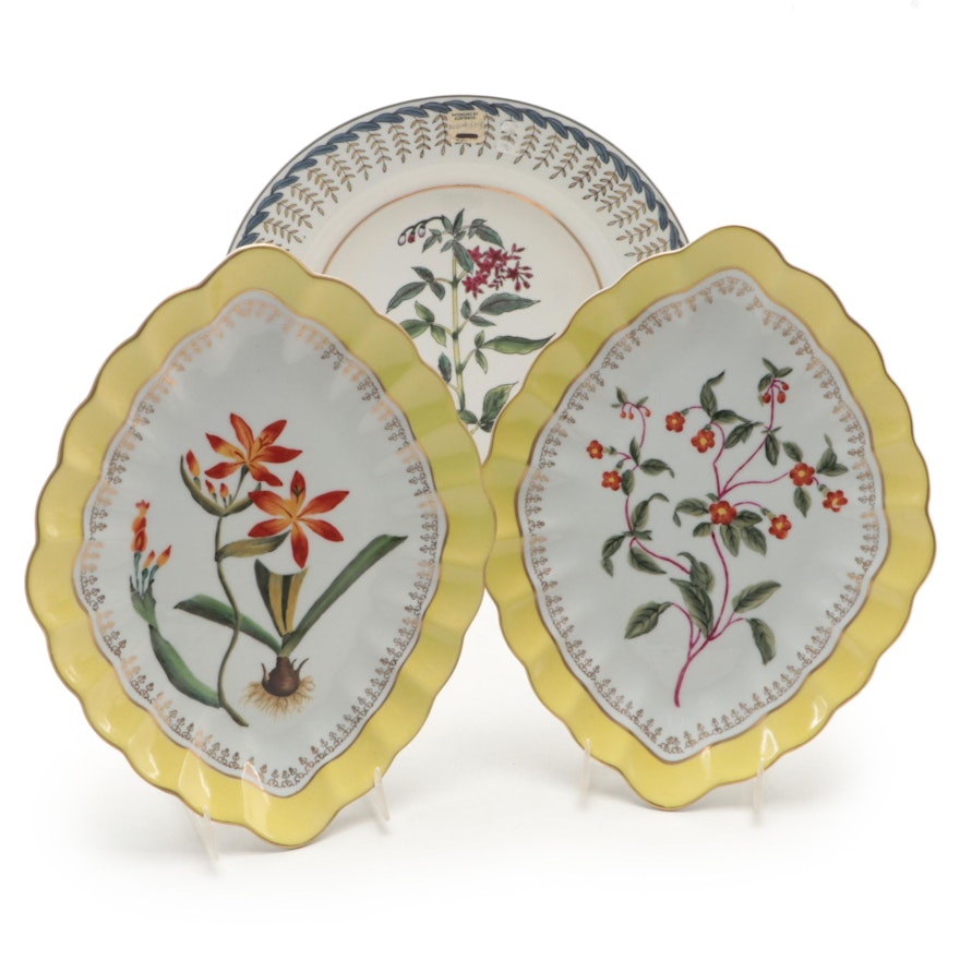 Chelsea House Botanical Decorative Wall Plates With Other Wall Plate