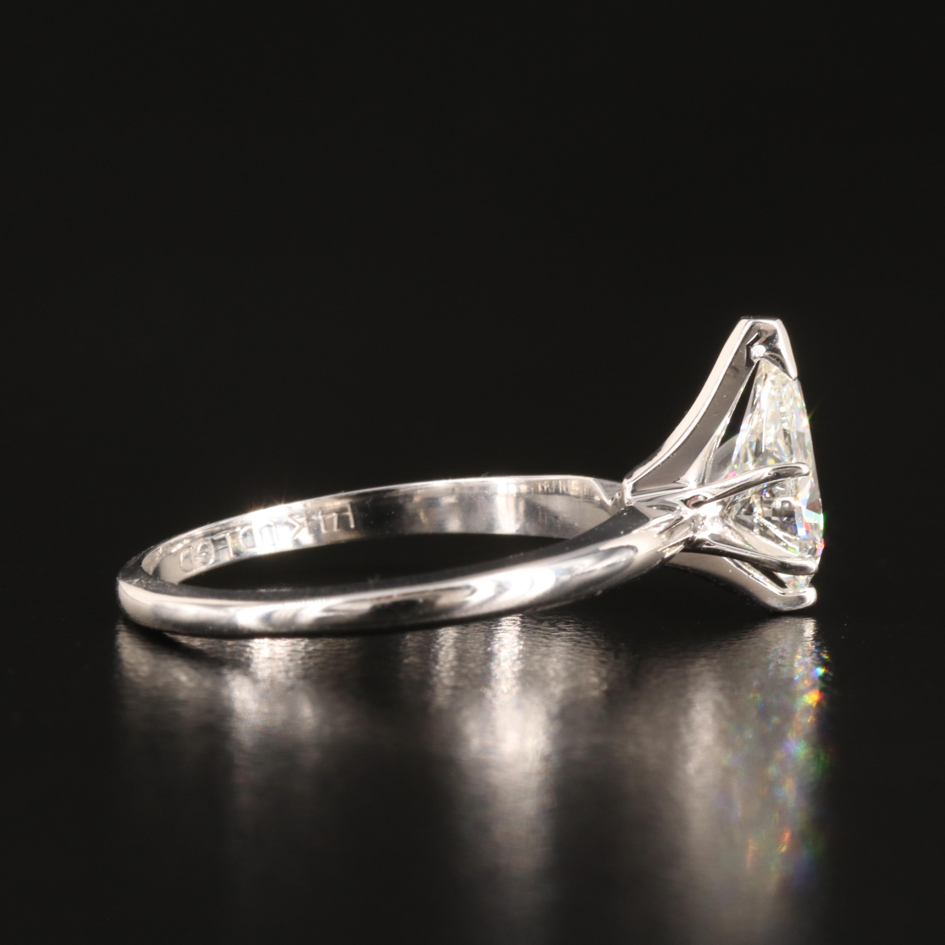 14K 1.25 CT Lab Grown Diamond Solitaire Ring