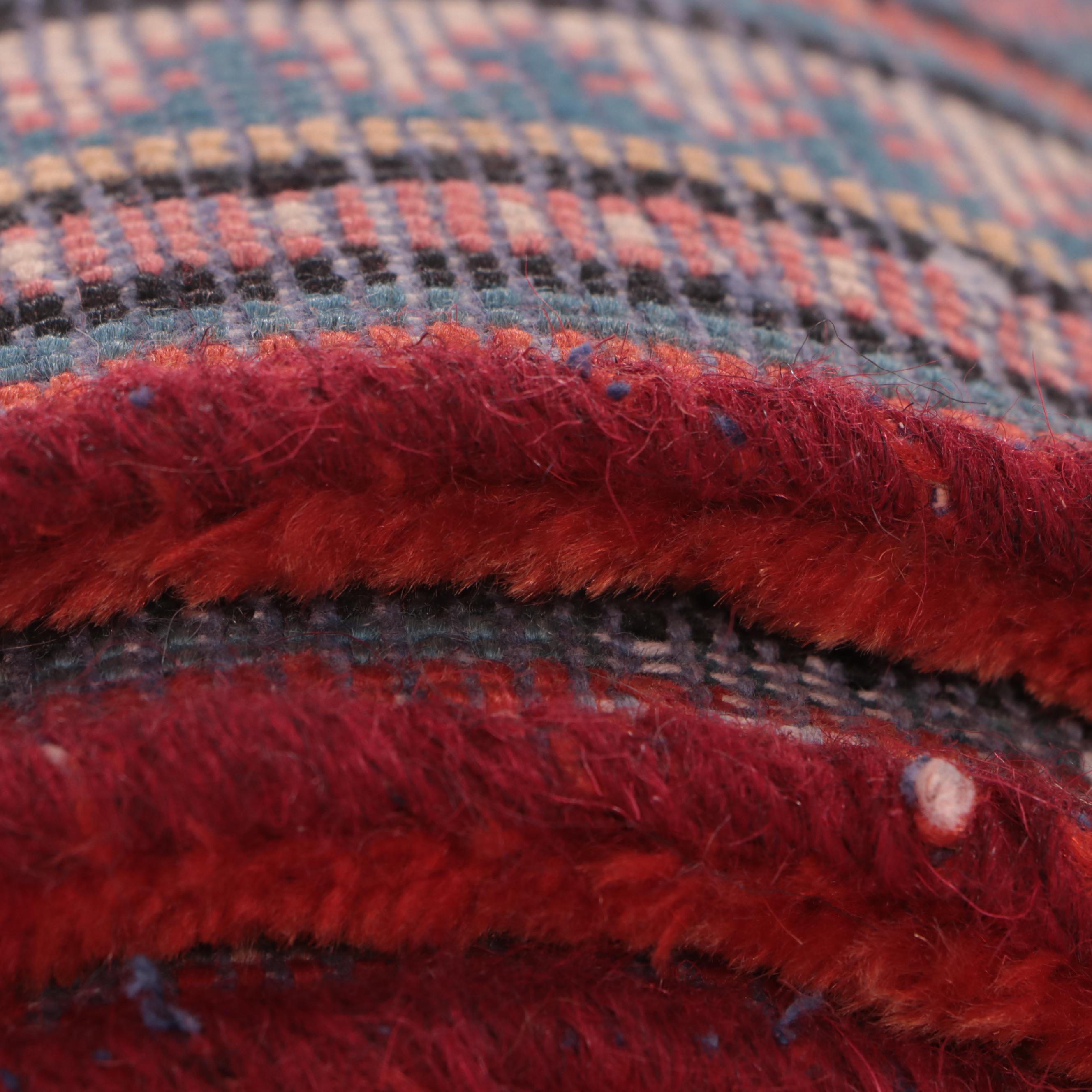 6'9 x 10'9 Hand-Knotted Persian Seraband Mir-I-Boteh Area Rug