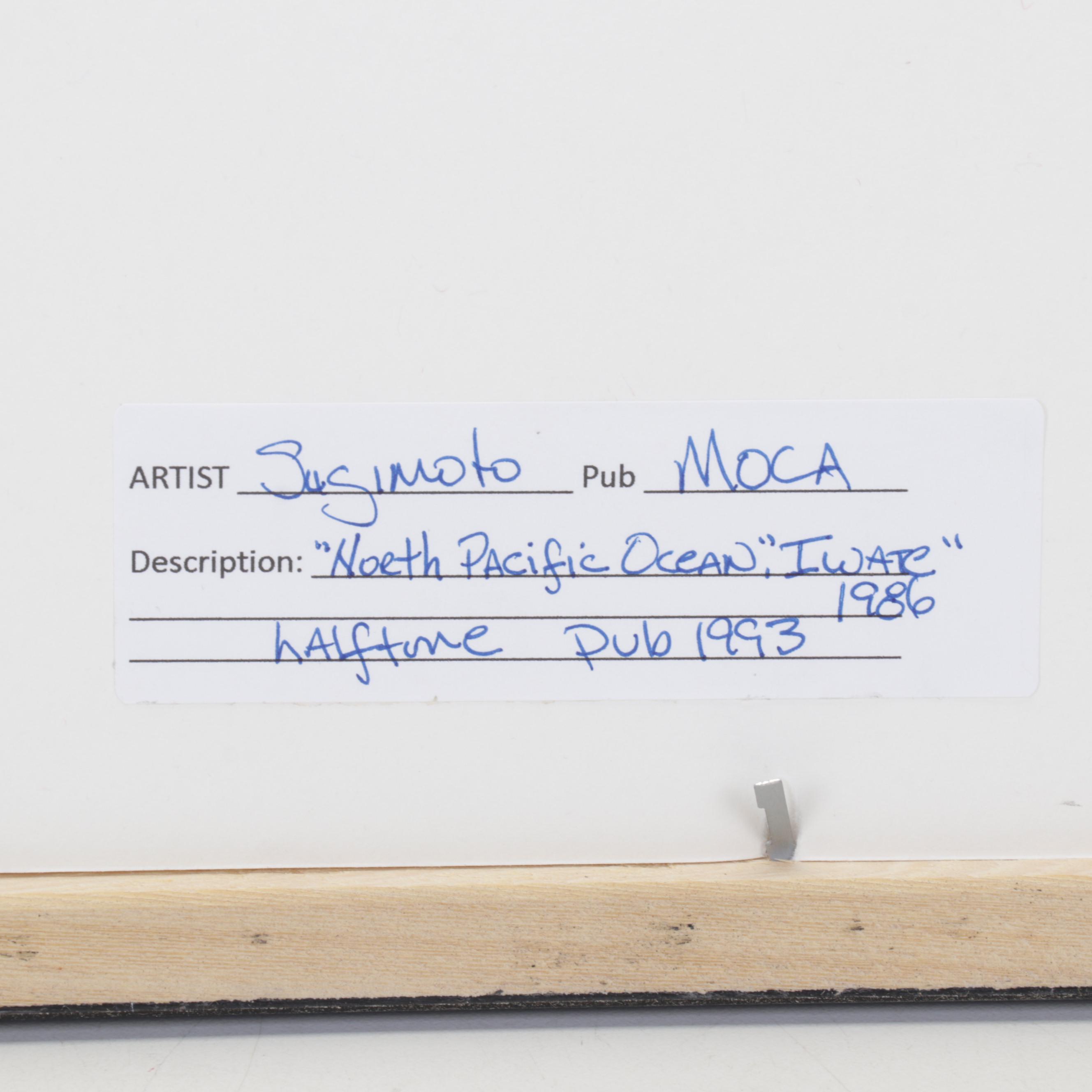 Sugimoto Hiroshi Halftone "North Pacific Ocean, Iwate, 1986," 1993