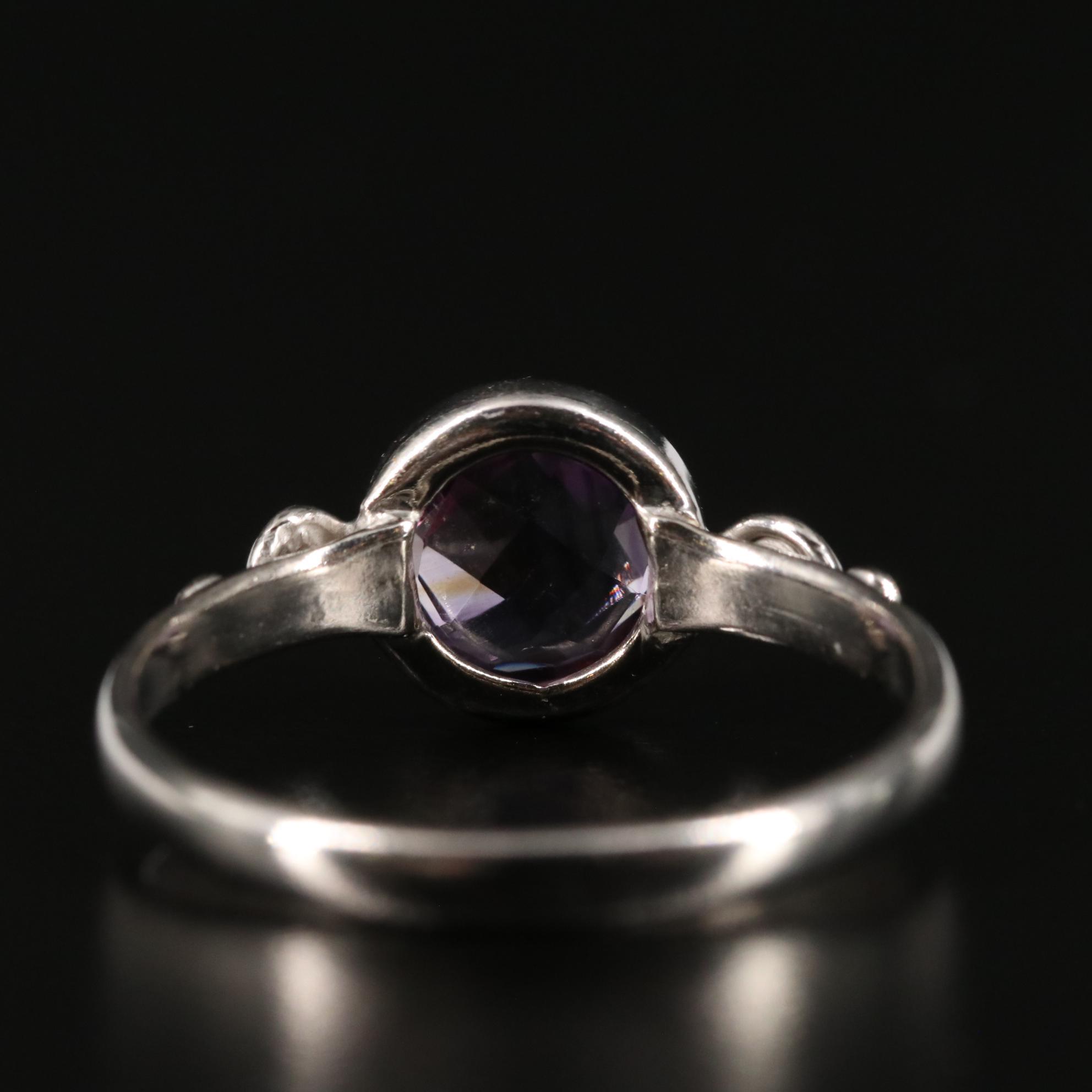Sterling Amethyst Ring