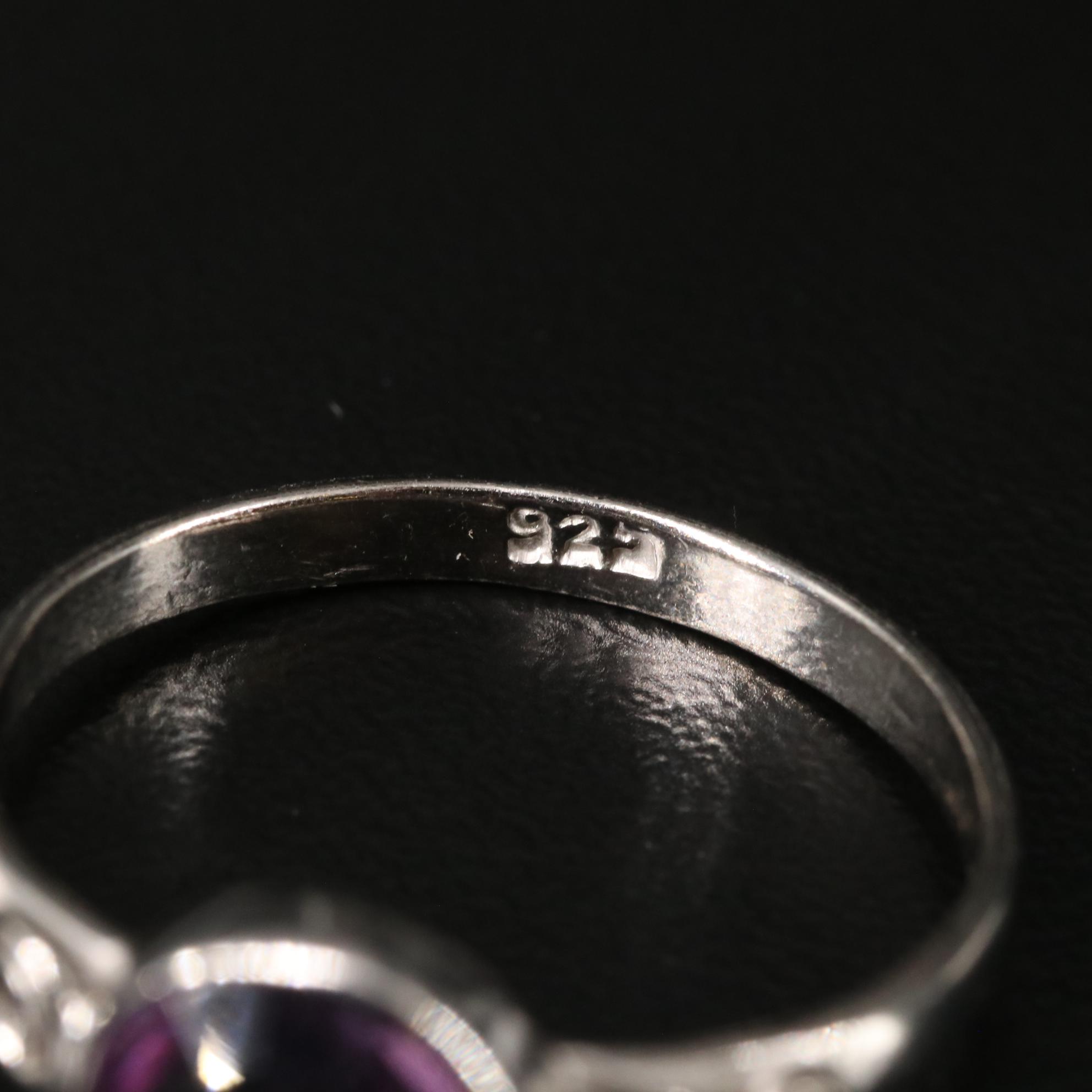 Sterling Amethyst Ring