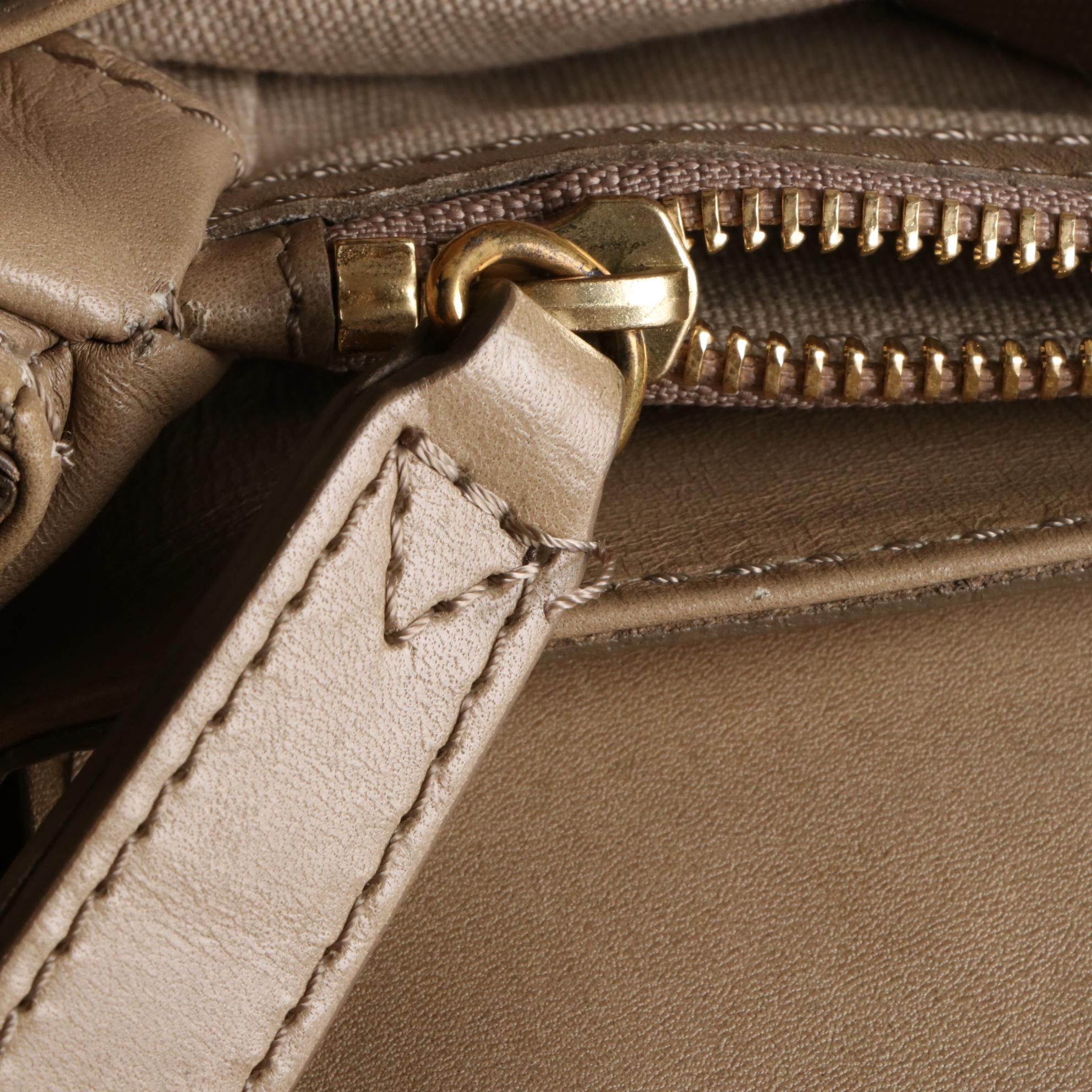 Burberry Small Crossbody Bag in Leather and Check Printed Canvas