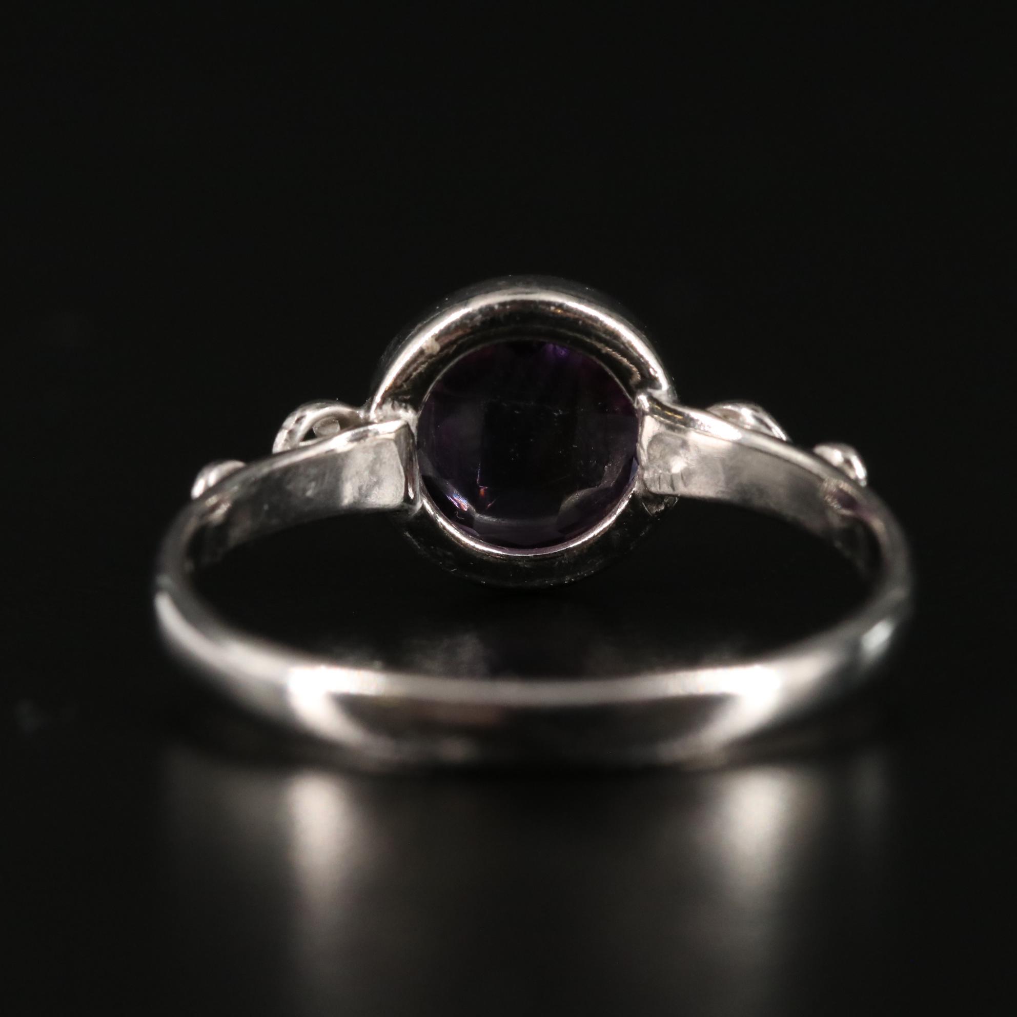 Sterling Amethyst Ring