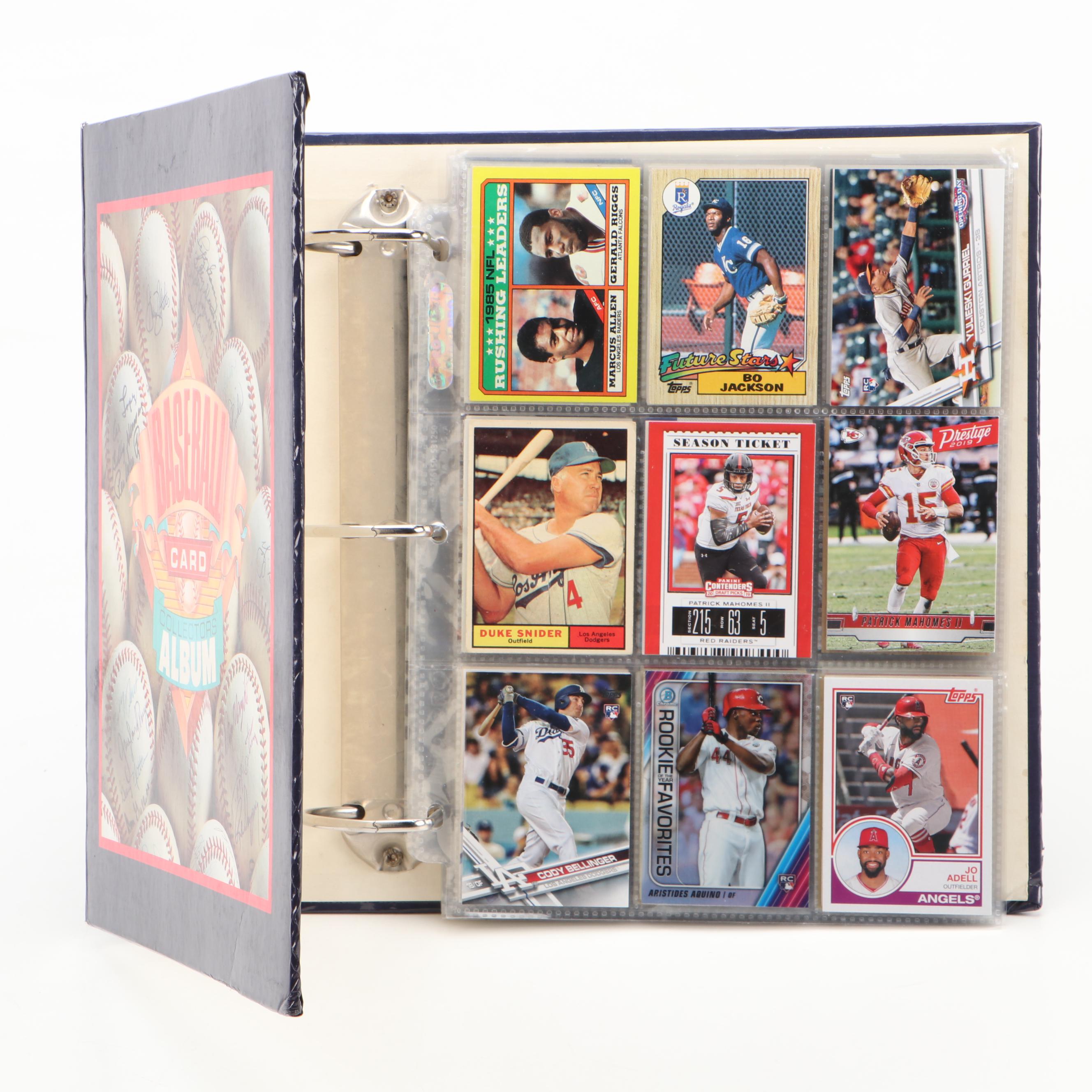 Topps, More Sports Cards Including Jackson and More Rookies, Namath, 1960s–2020s