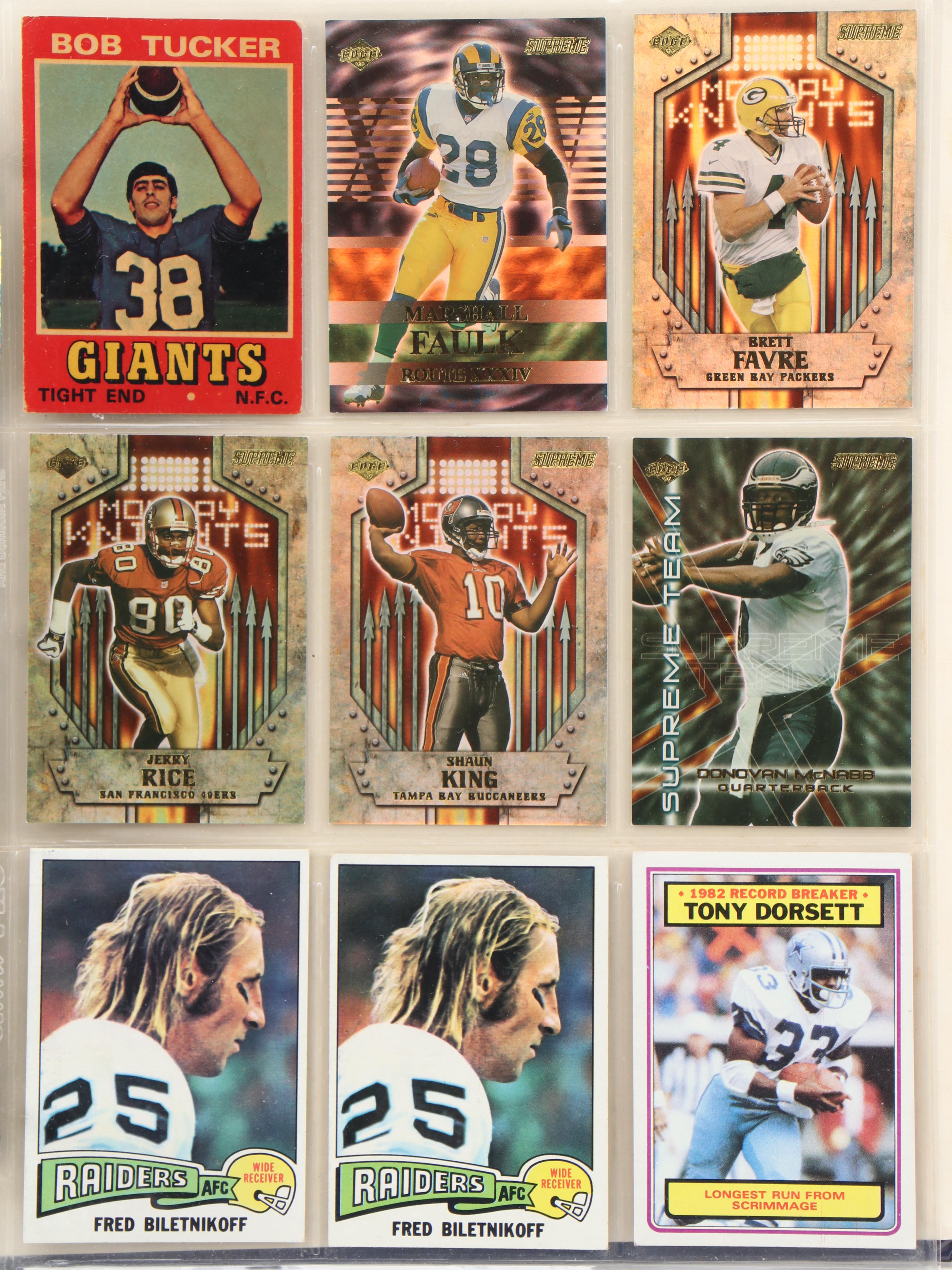 Topps, More Sports Cards Including Jackson and More Rookies, Namath, 1960s–2020s