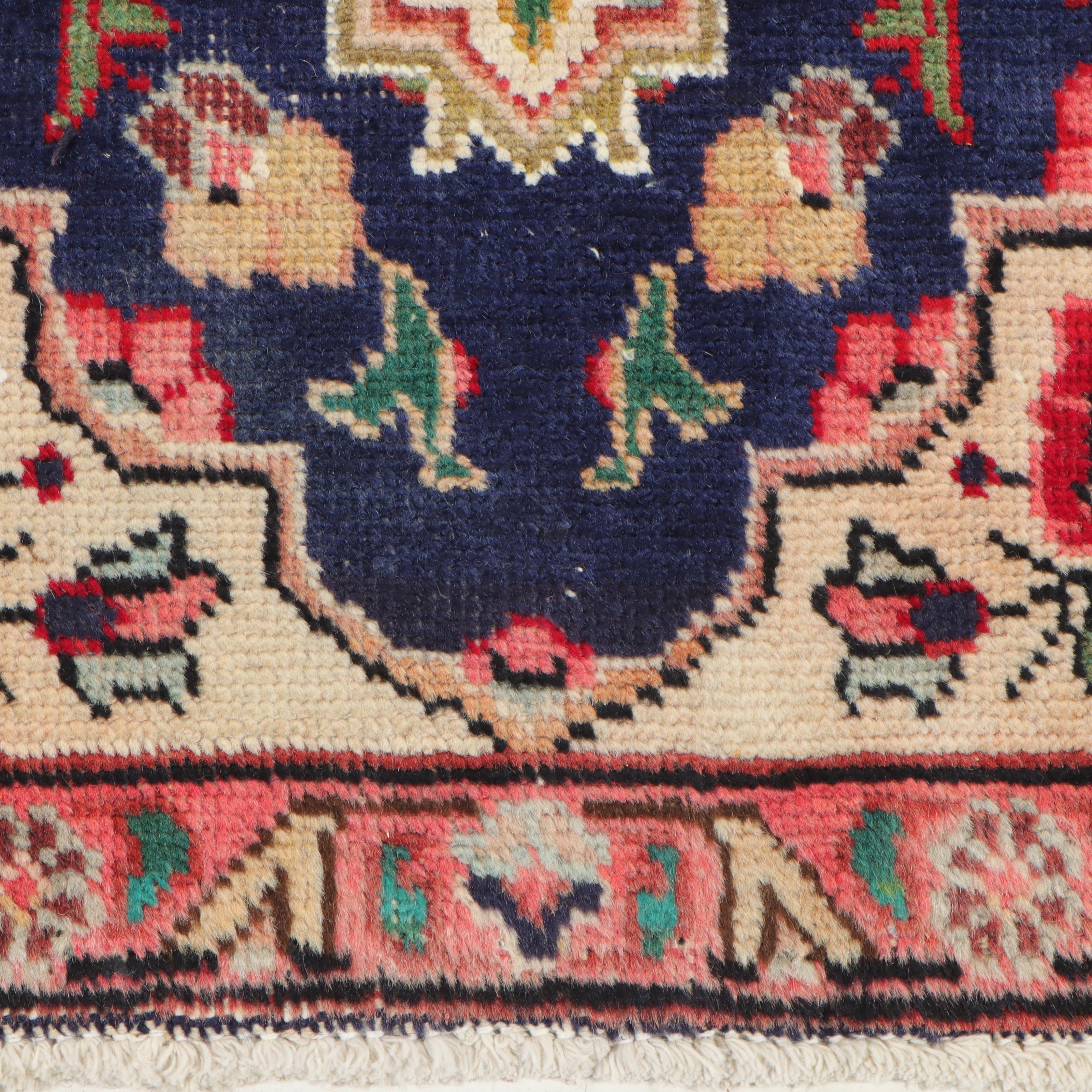1'9 x 5'9 Hand-Knotted Persian Qashqai Carpet Runner