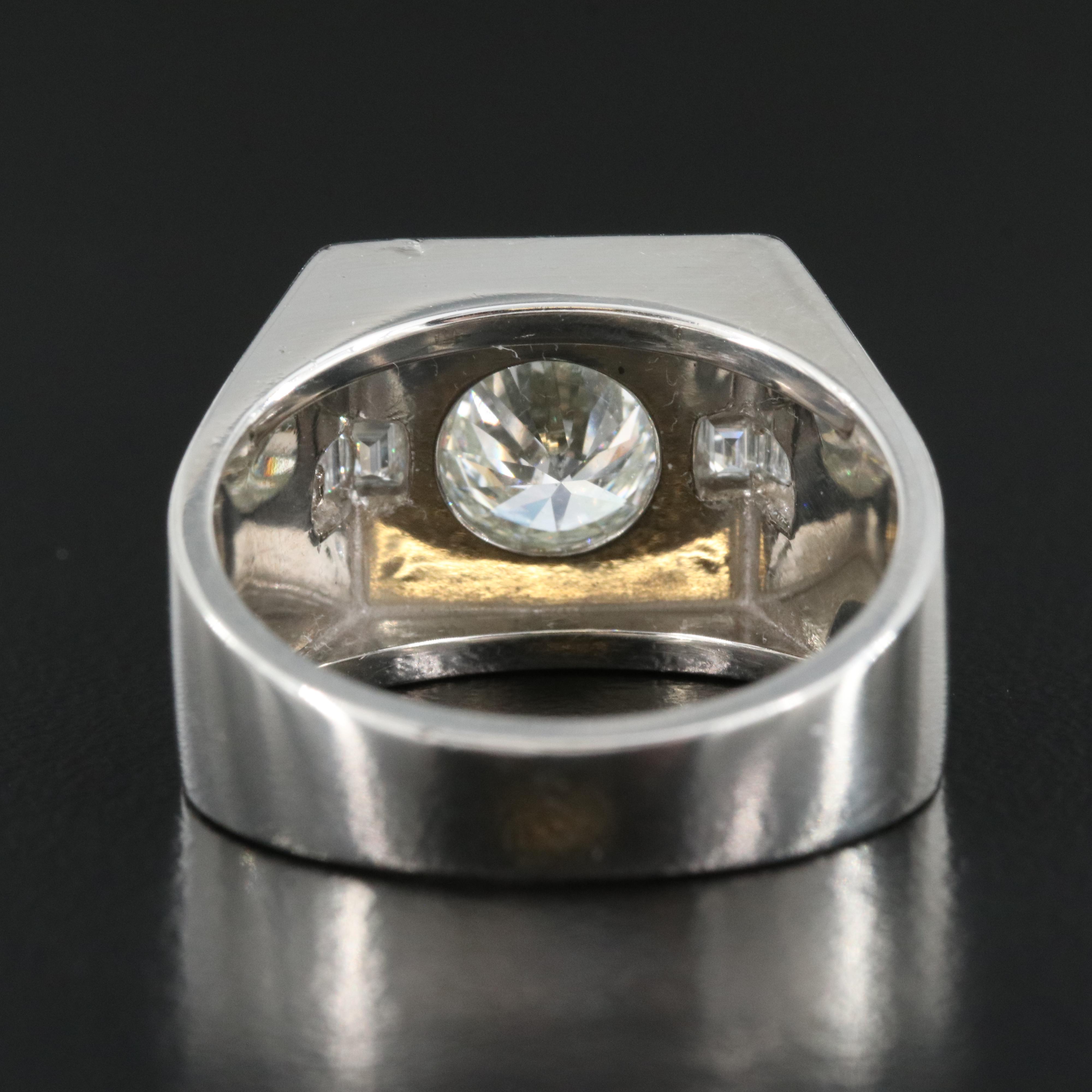 Platinum 2.38 CTW Diamond Ring