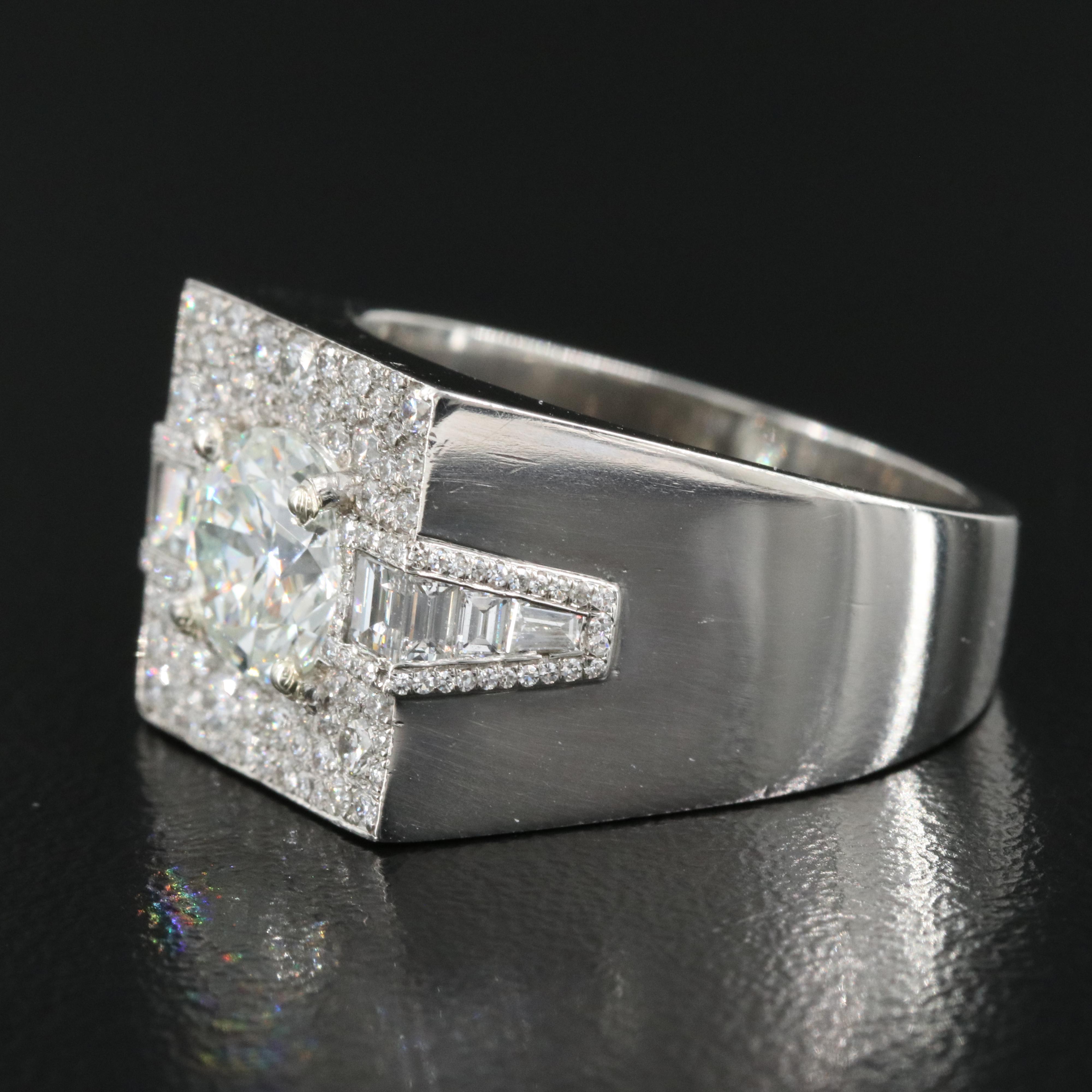 Platinum 2.38 CTW Diamond Ring