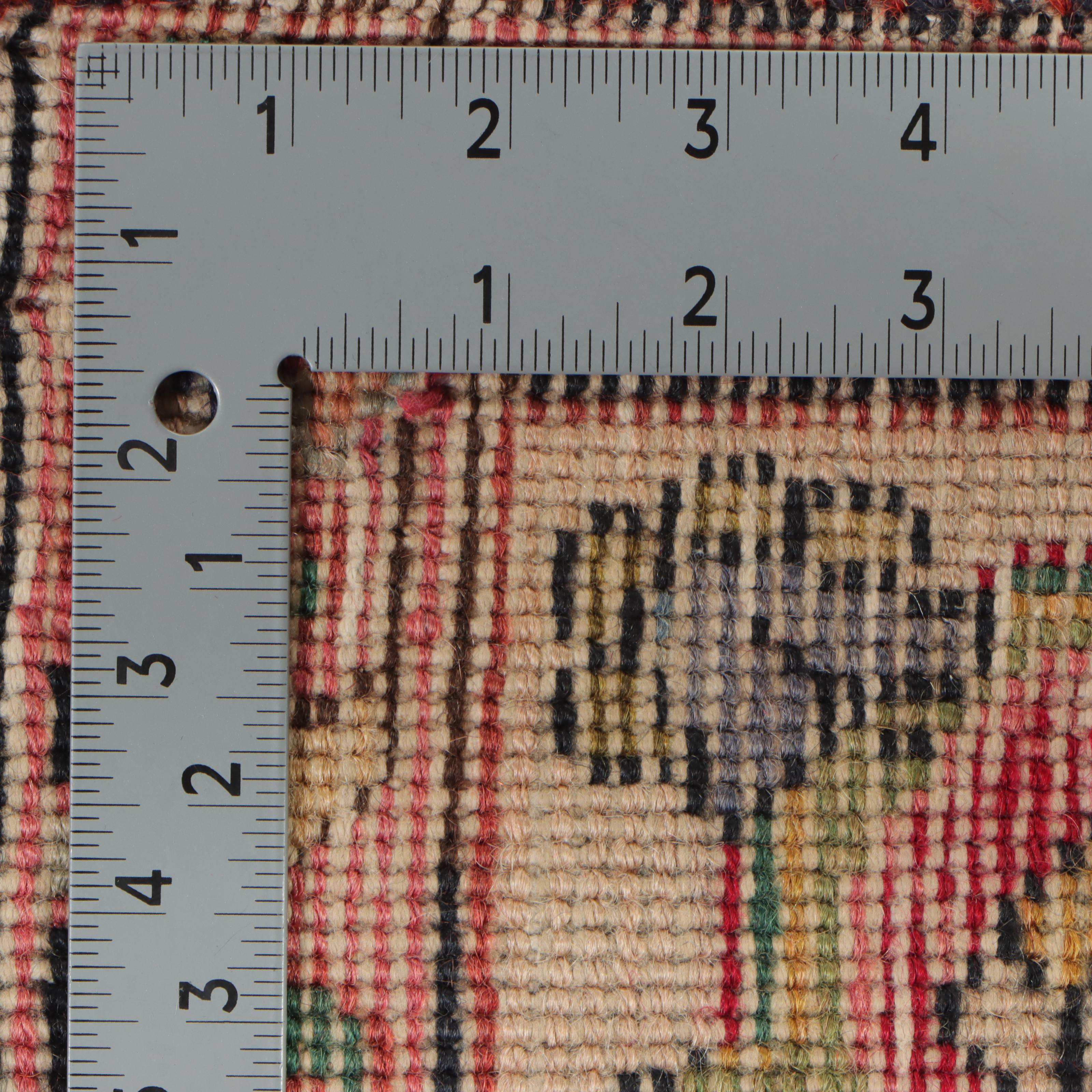 1'9 x 5'9 Hand-Knotted Persian Qashqai Carpet Runner