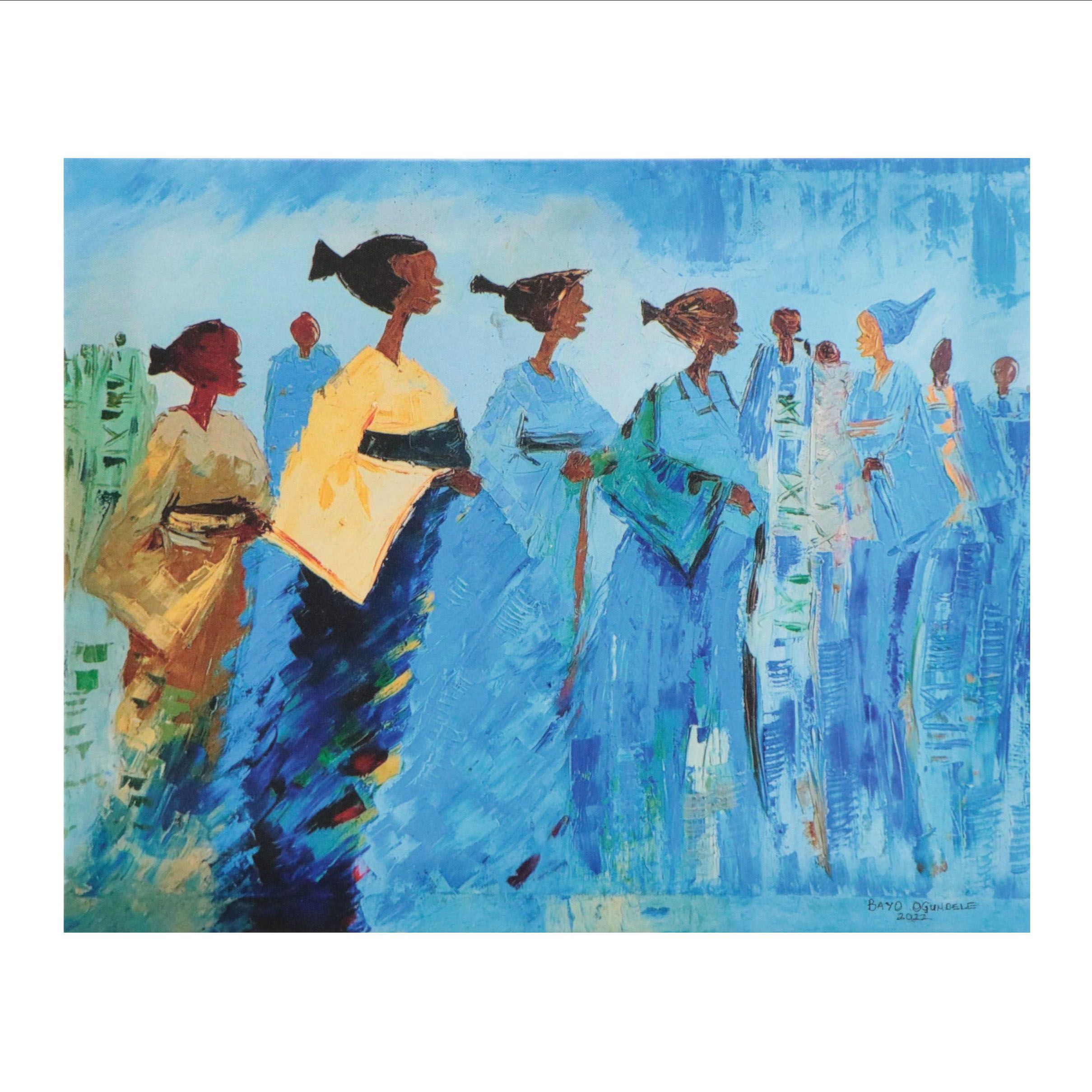 Bayo Ogundele Giclée "Women," 2022