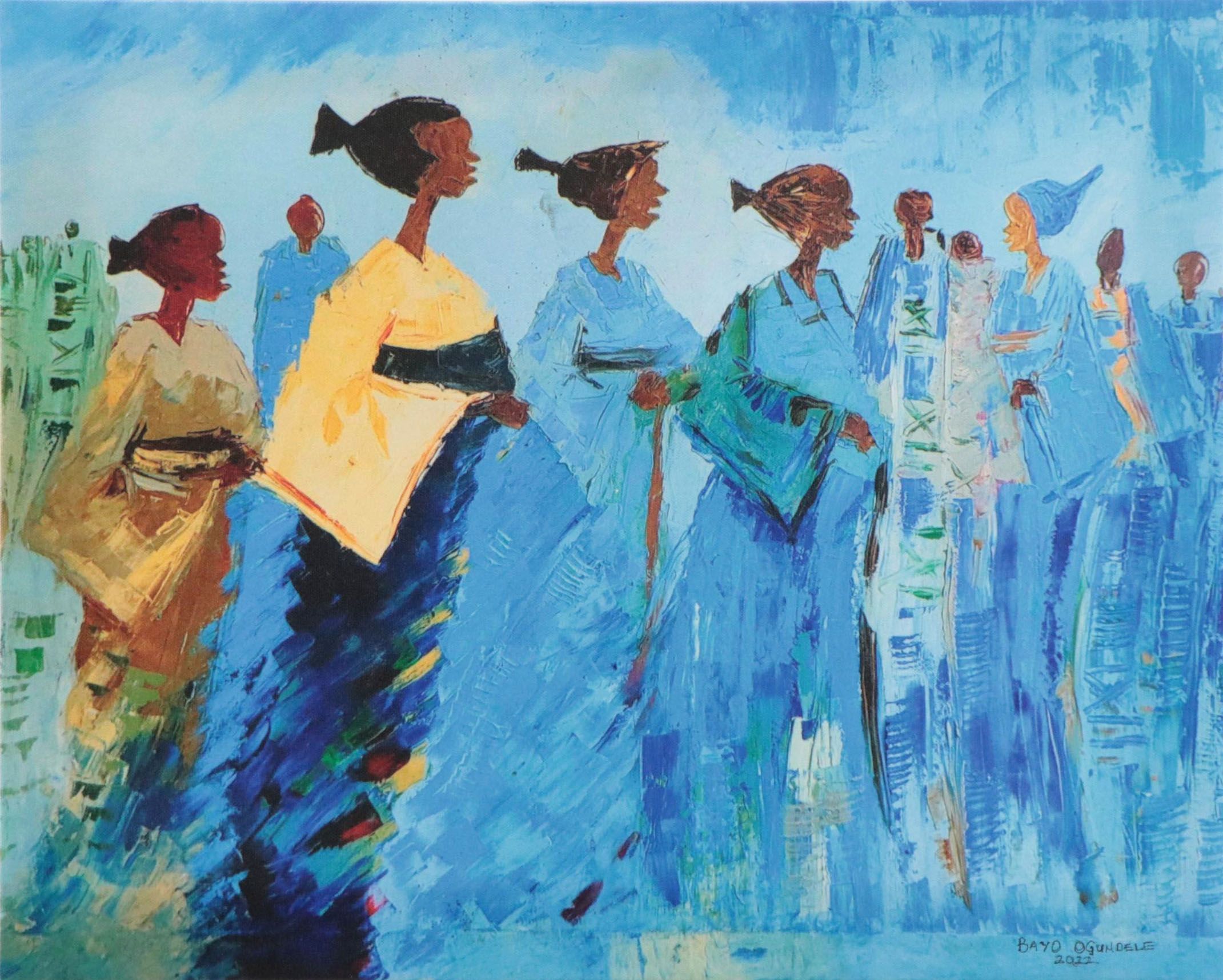 Bayo Ogundele Giclée "Women," 2022