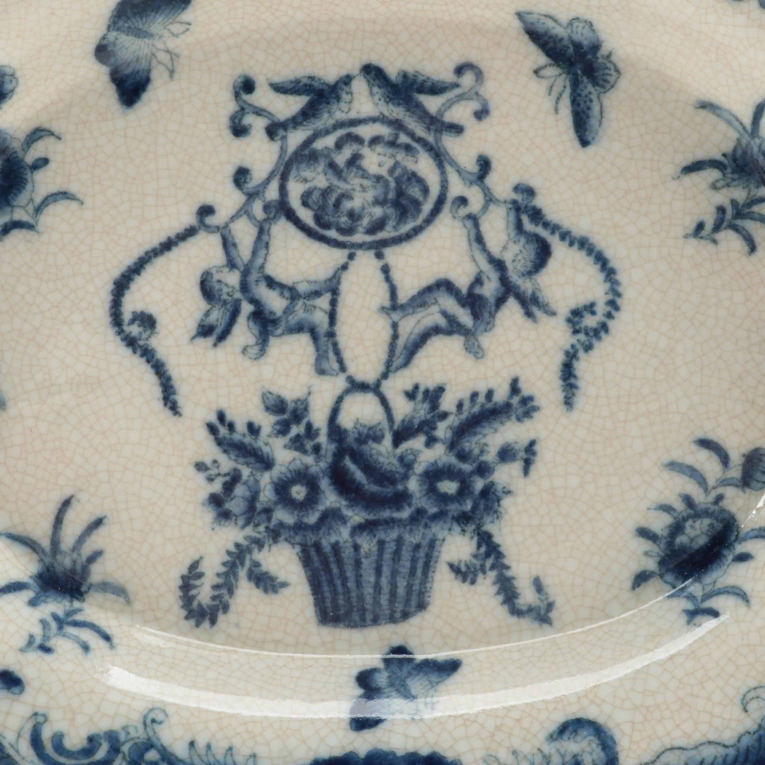 Victoria Ware and Other Chinese Earthenware English Style Transferware Tableware
