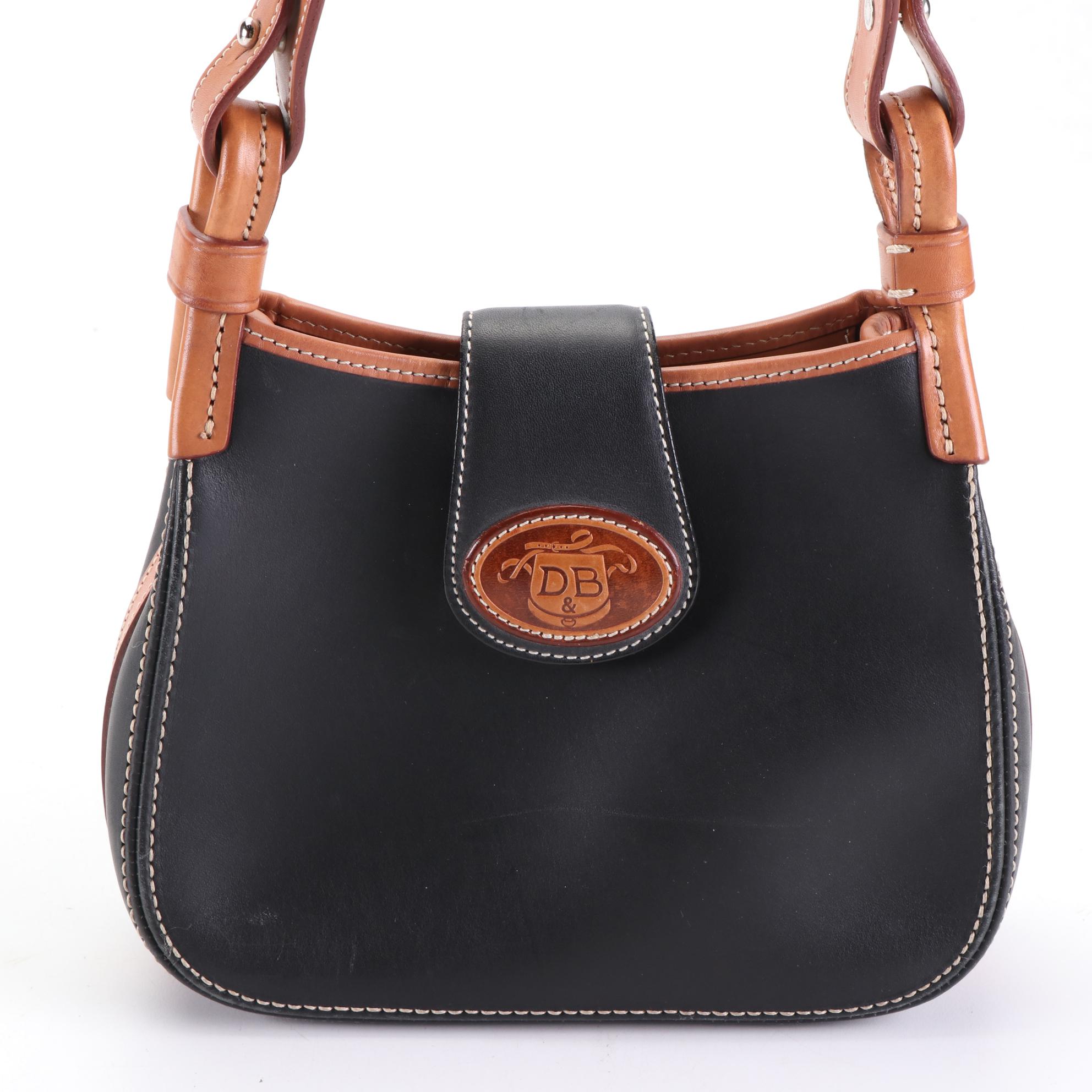 Dooney & Bourke Mini Hobo Shoulder Bag and Coach Key/Coin Pouch in Leather