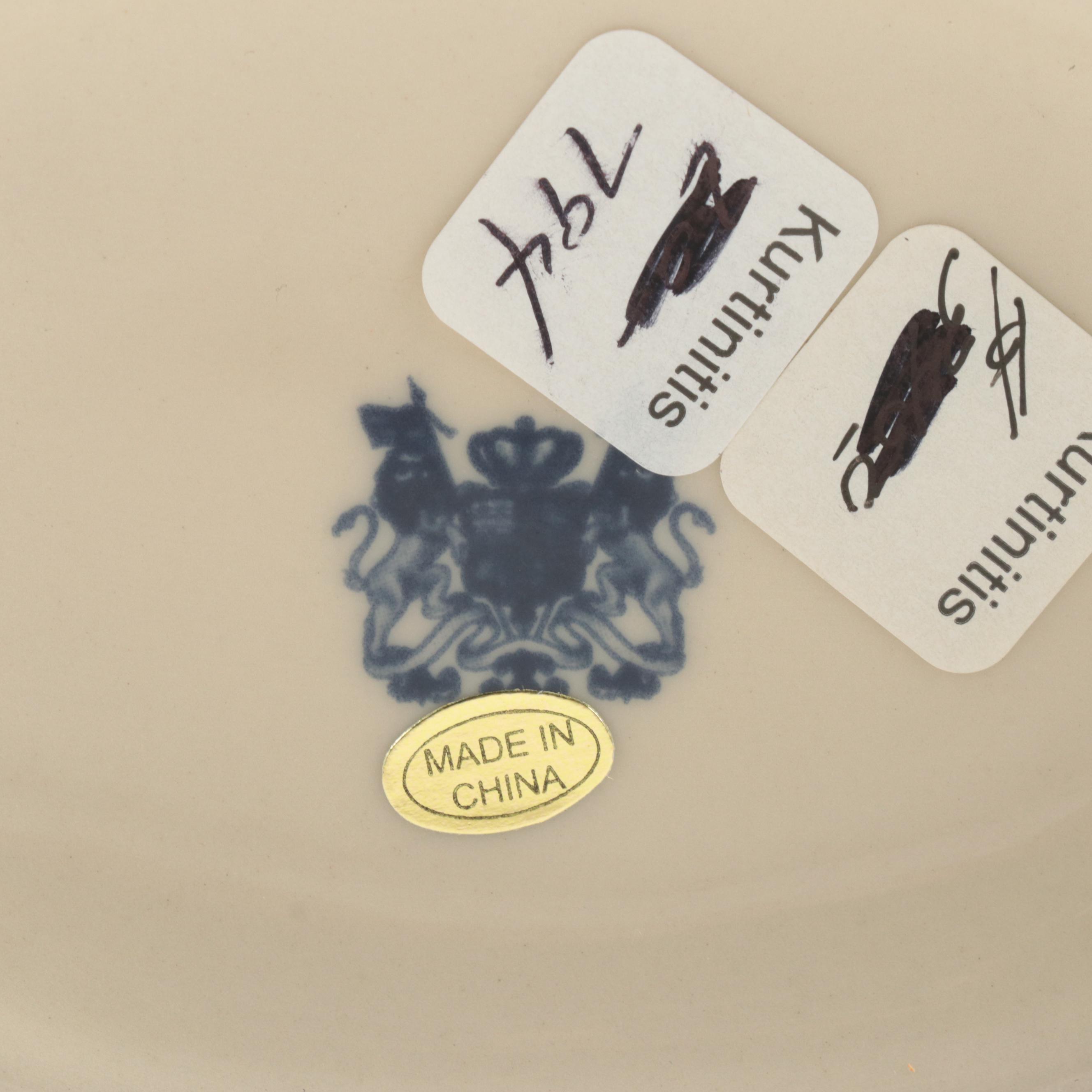 Victoria Ware and Other Chinese Earthenware English Style Transferware Tableware