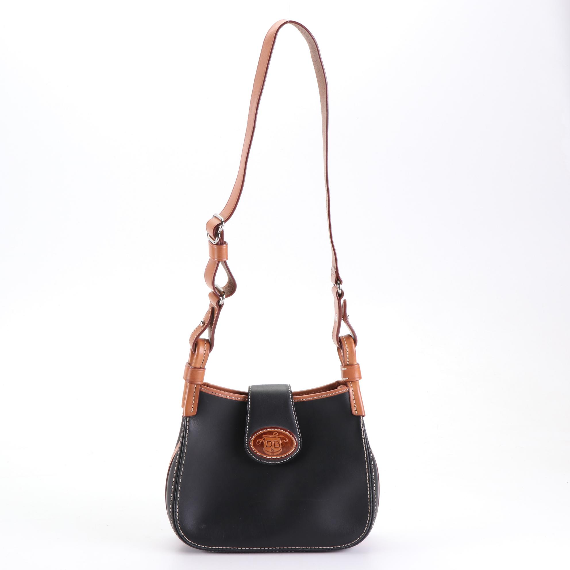 Dooney & Bourke Mini Hobo Shoulder Bag and Coach Key/Coin Pouch in Leather