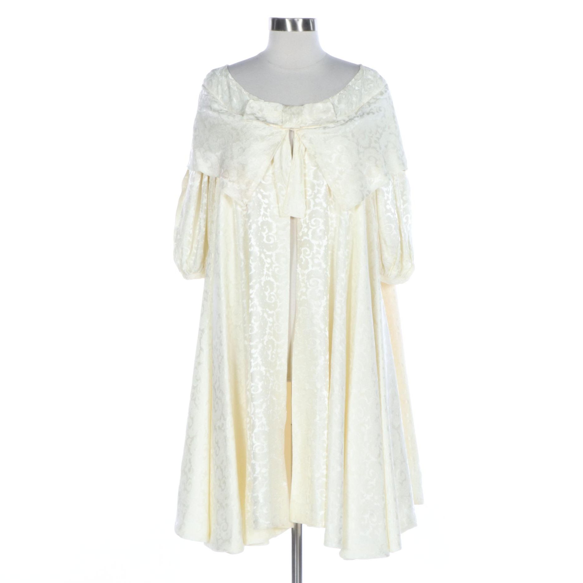 Neal of California by DuPuis Cocktail Coat in Brocade, Mid-20th Century