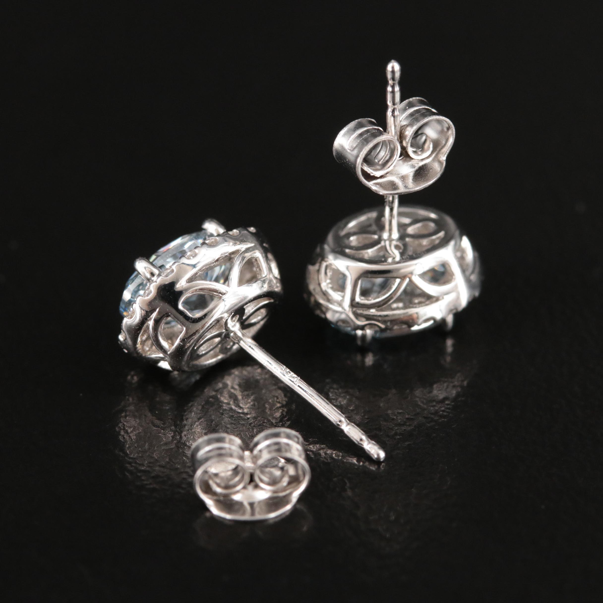 14K 2.06 CTW Lab Grown Diamond Stud Earrings