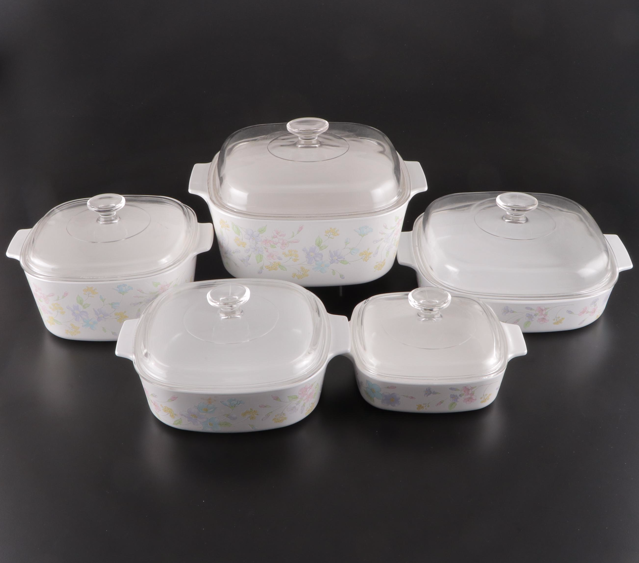 CorningWare "Cornflower Blue" and Other Casserole Dishes