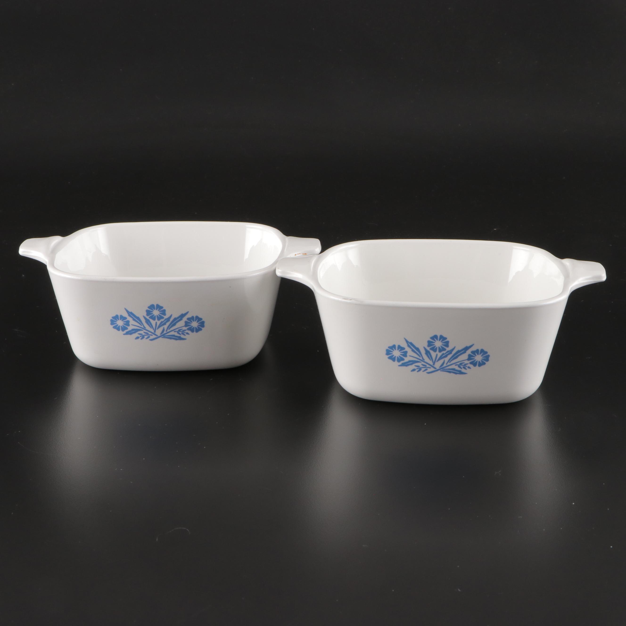 CorningWare "Cornflower Blue" and Other Casserole Dishes