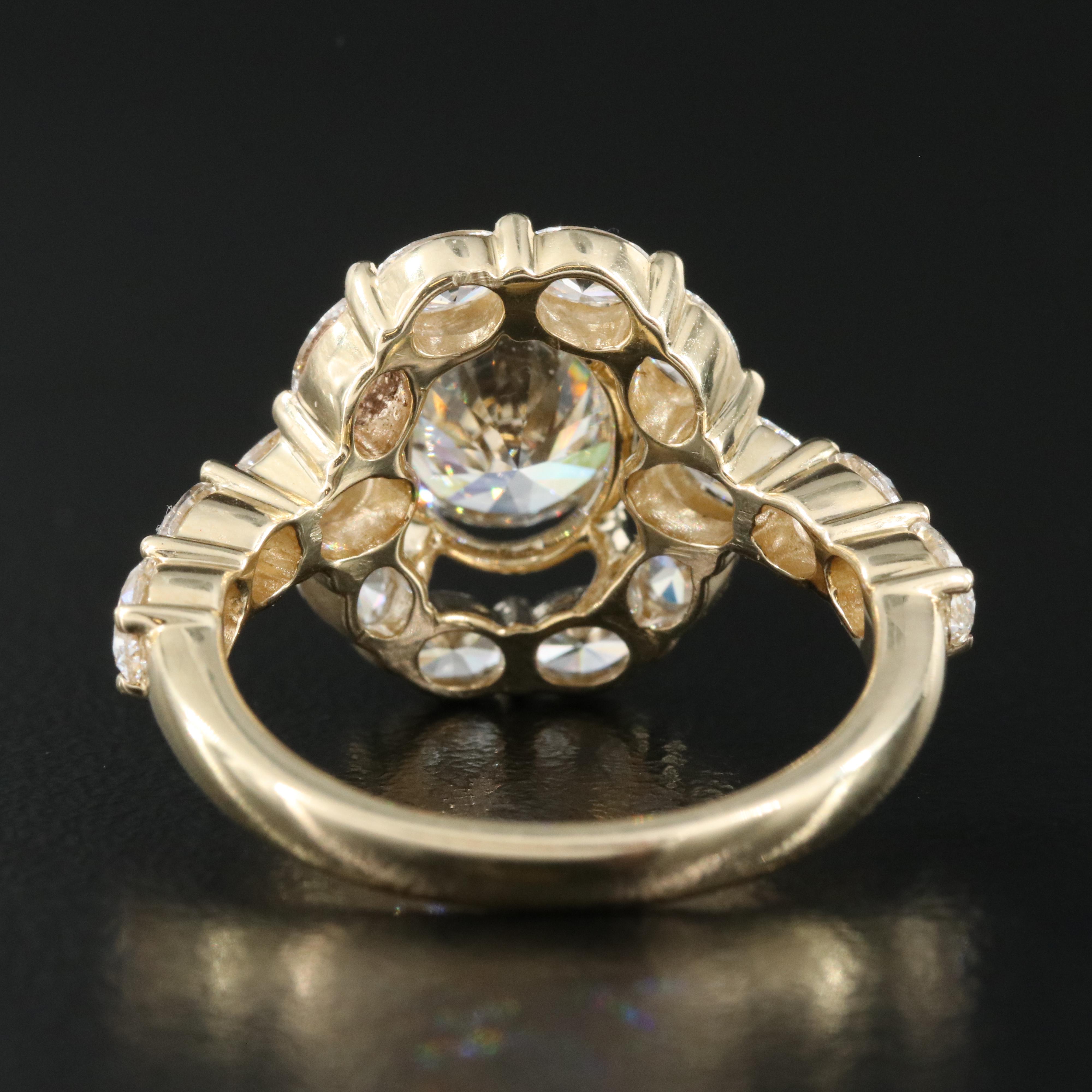 14K 3.53 CTW Diamond Ring