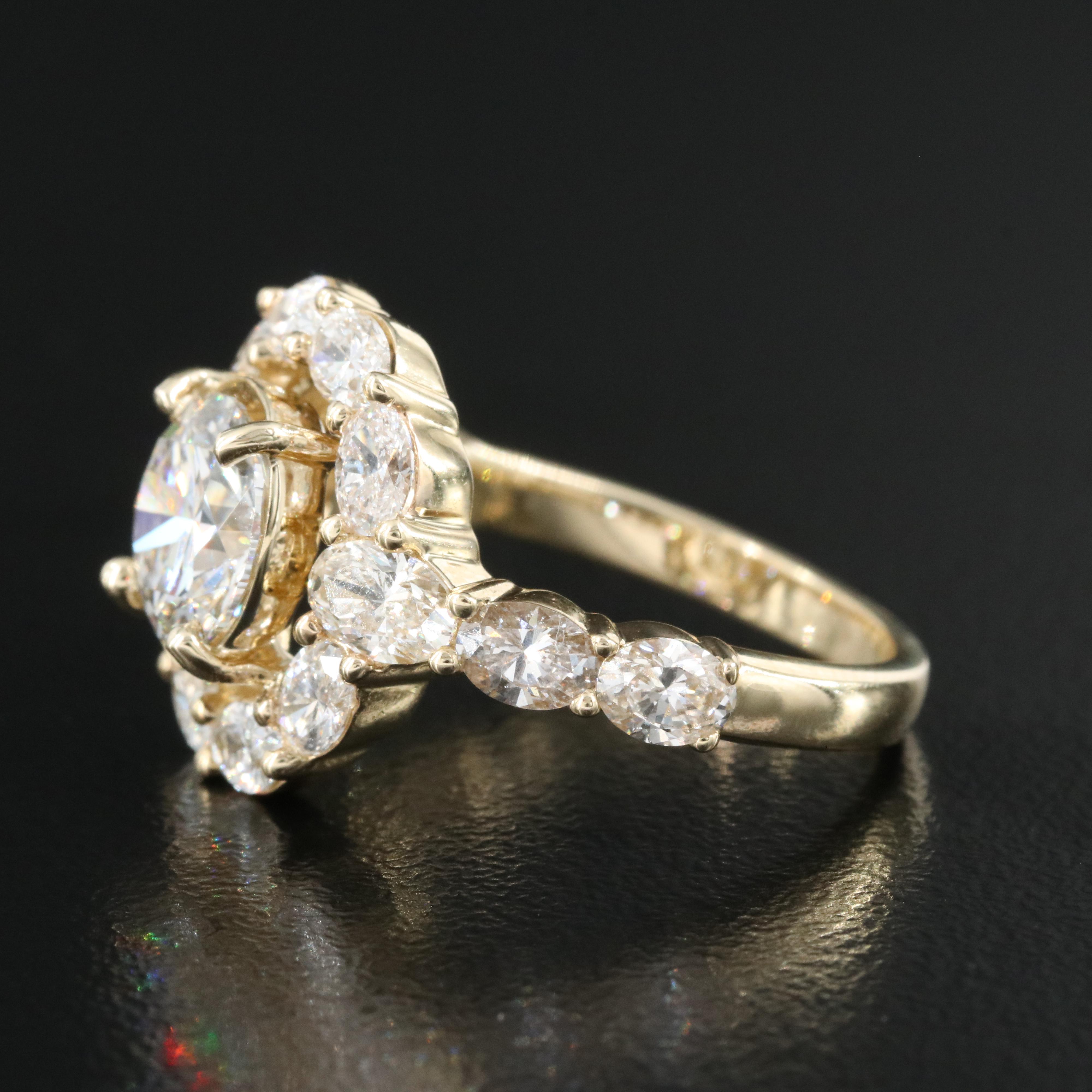 14K 3.53 CTW Diamond Ring