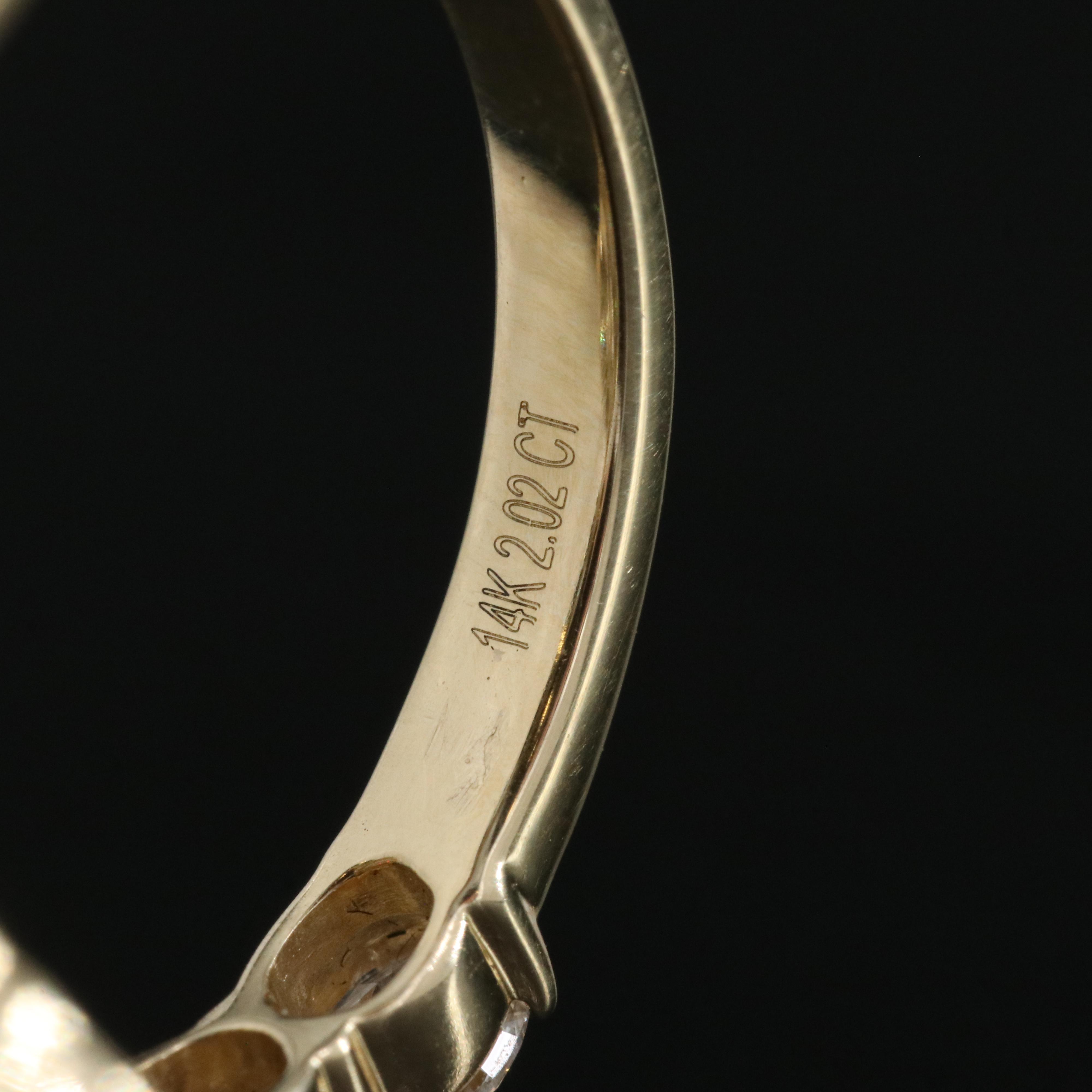 14K 3.53 CTW Diamond Ring