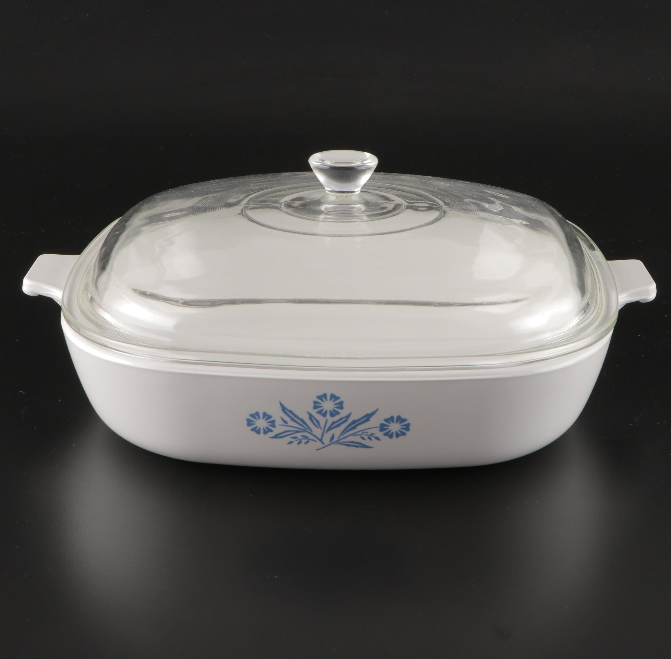 CorningWare "Cornflower Blue" and Other Casserole Dishes