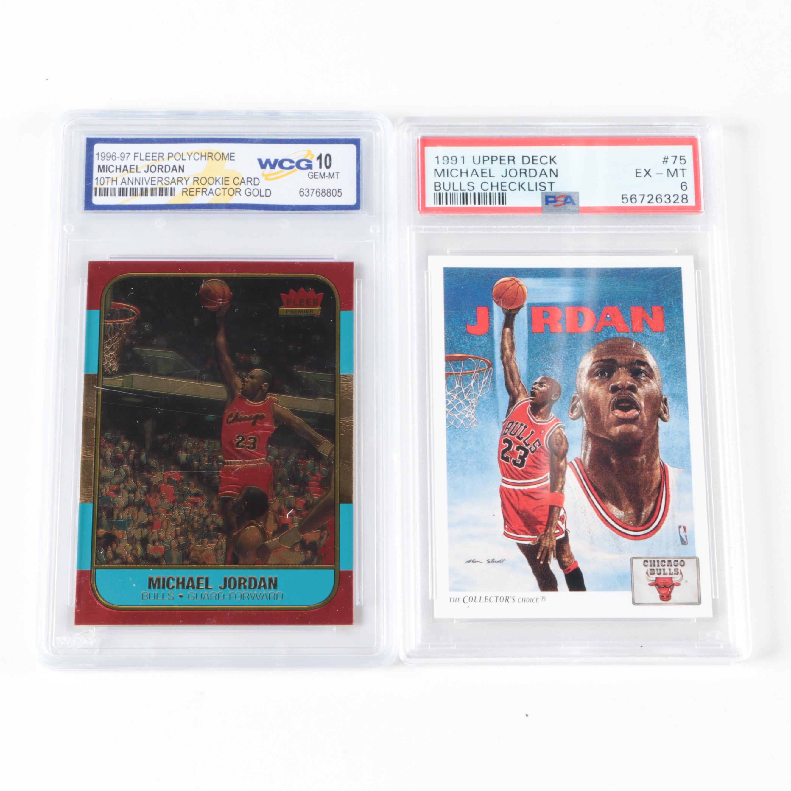 Skybox, More Michael Jordan Basketball, Baseball Cards with Graded, 1980s–2000s