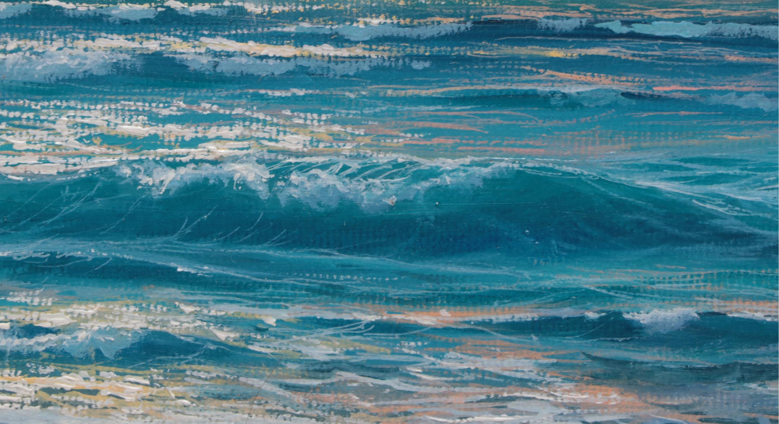 Jevgenijus Litvinas Seascape Oil Painting "Sunrays," 2022