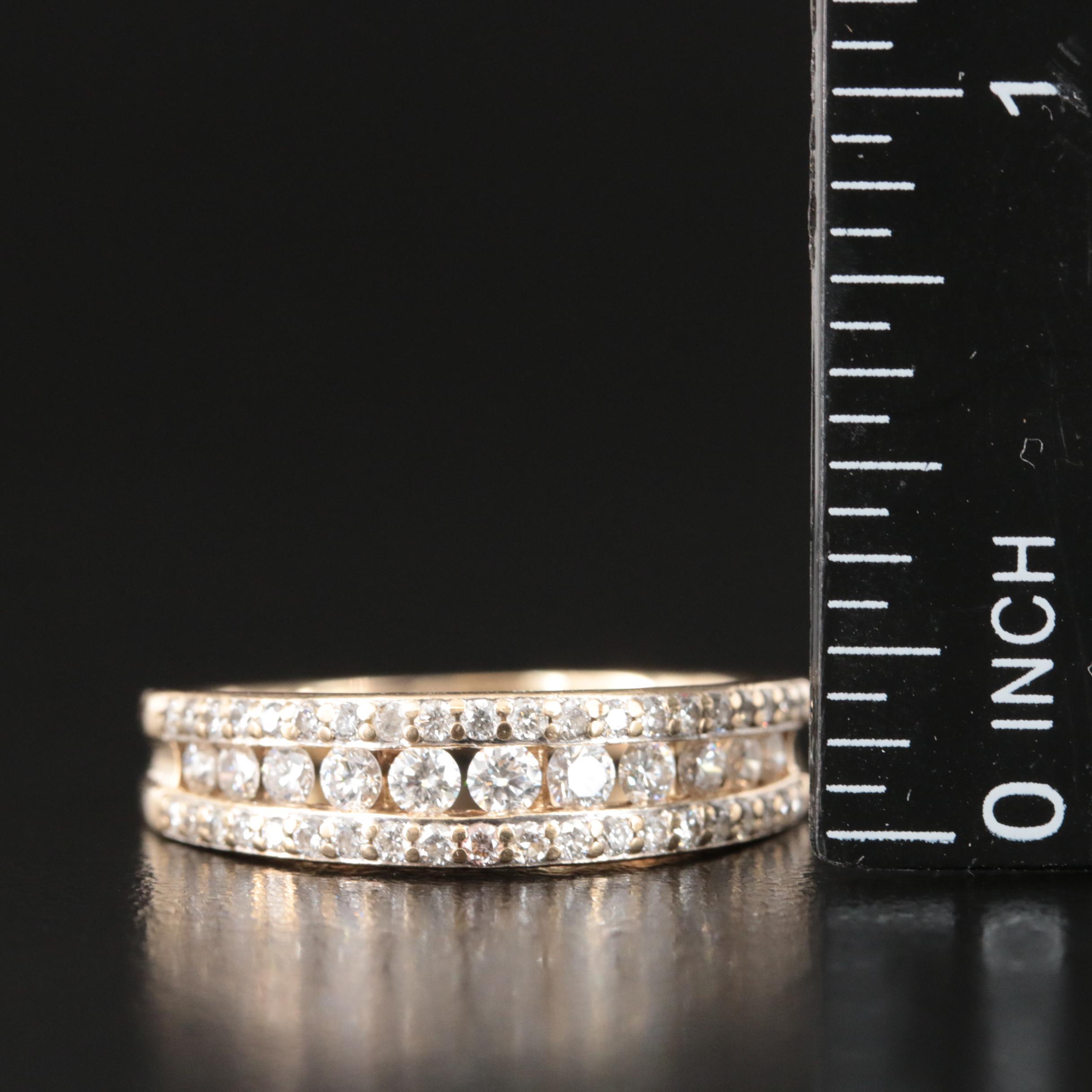 14K 1.01 CTW Diamond Band