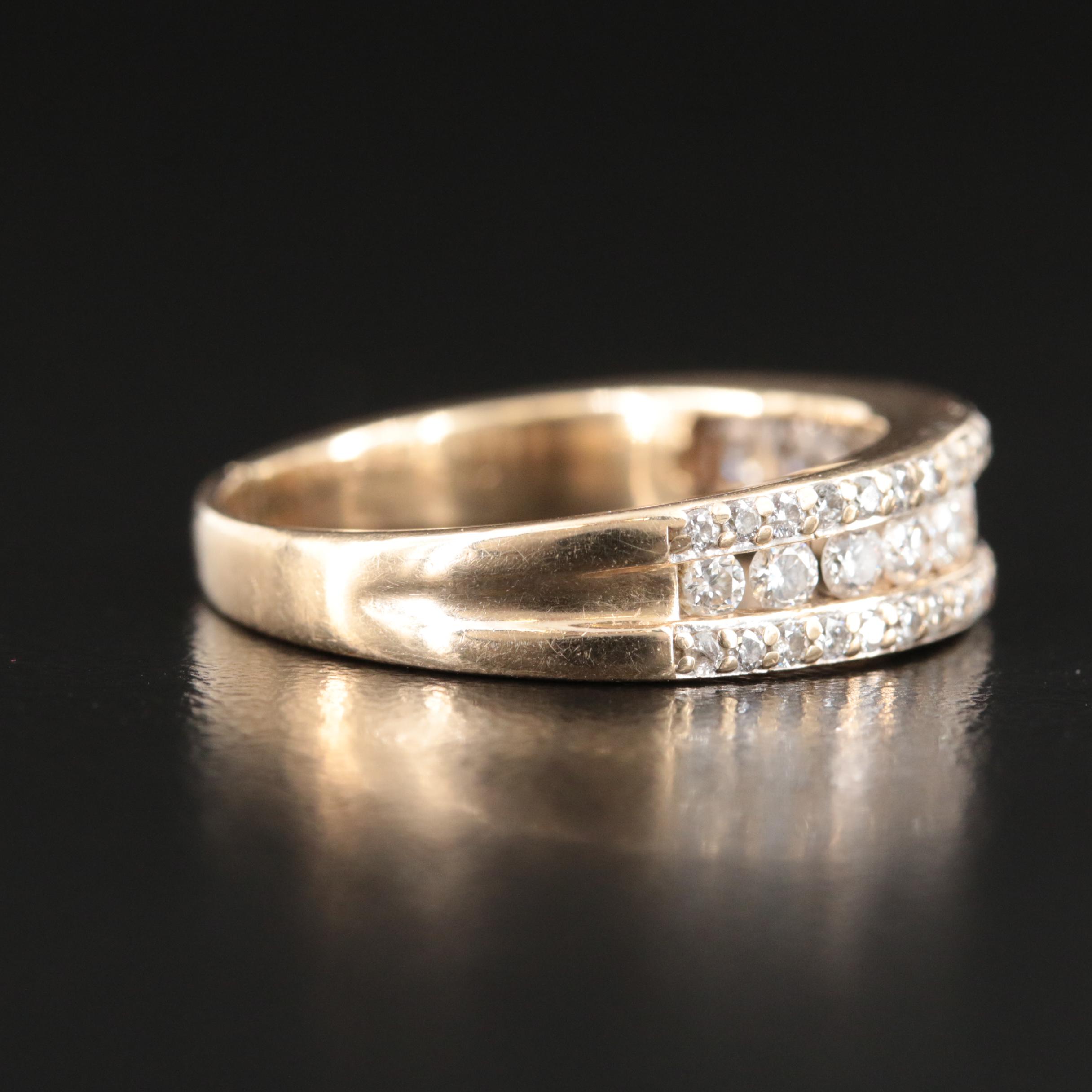 14K 1.01 CTW Diamond Band