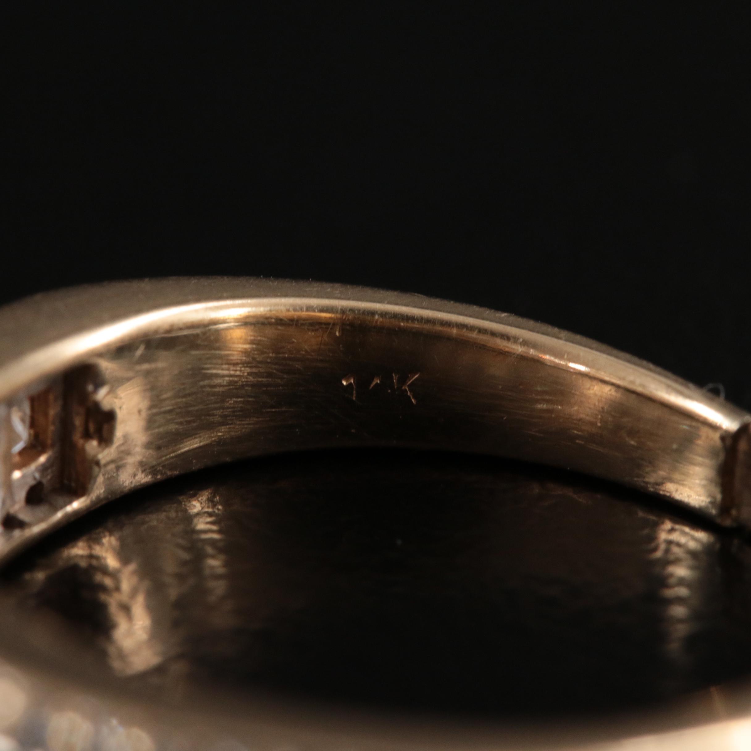 14K 1.01 CTW Diamond Band