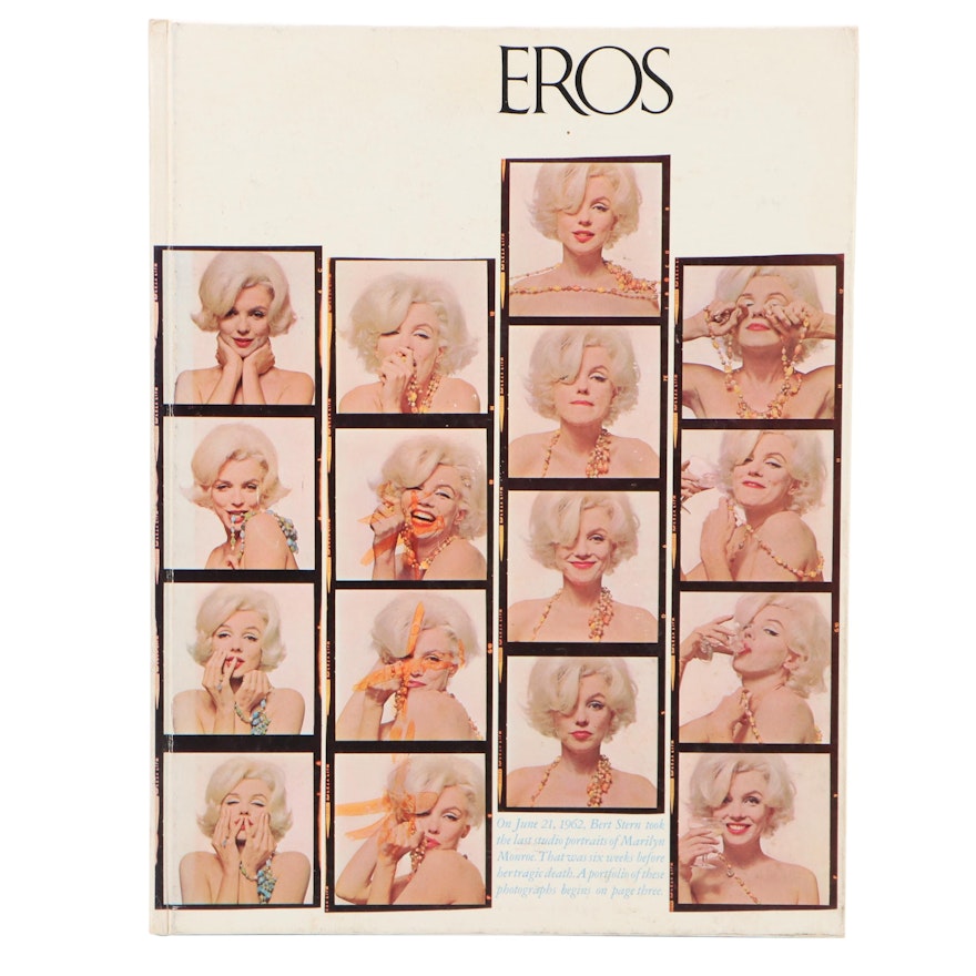 "Eros" Vol. 1 #3 Featuring Marilyn Monroe Edited by Ralph Ginzburg, Autumn 1962