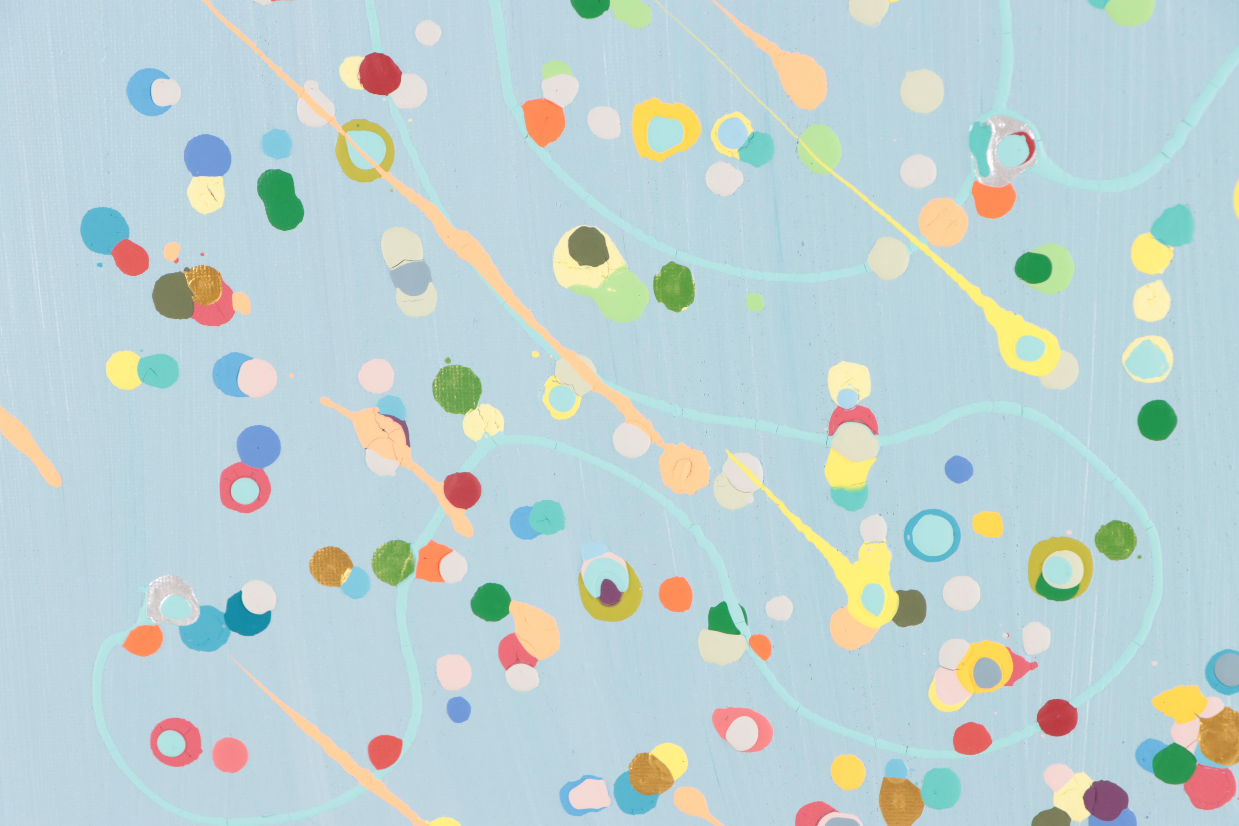 Yano Abstract Acrylic Painting "Moment," 2022