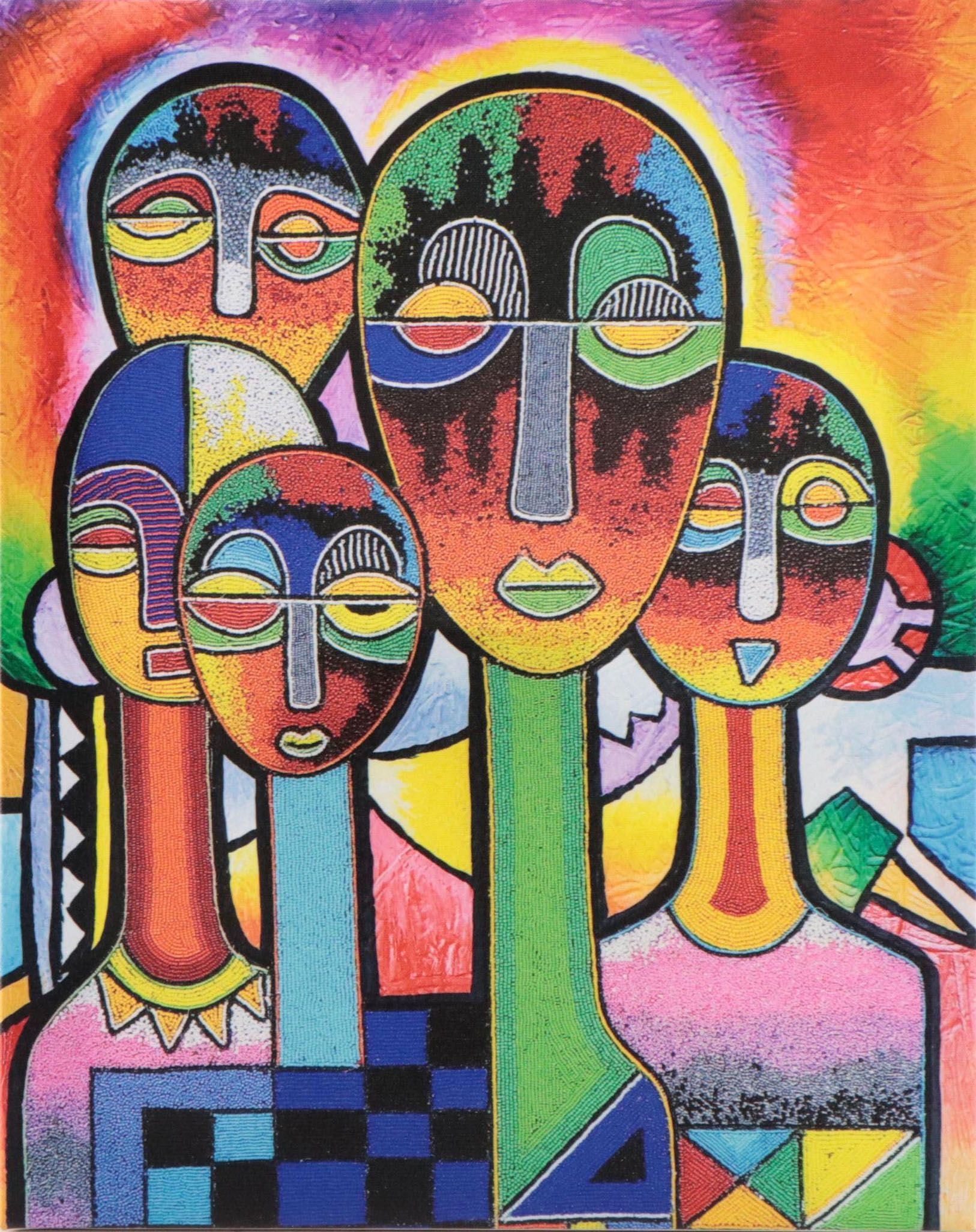 Chief Jimoh Buraimoh Giclée "United Family," 2023