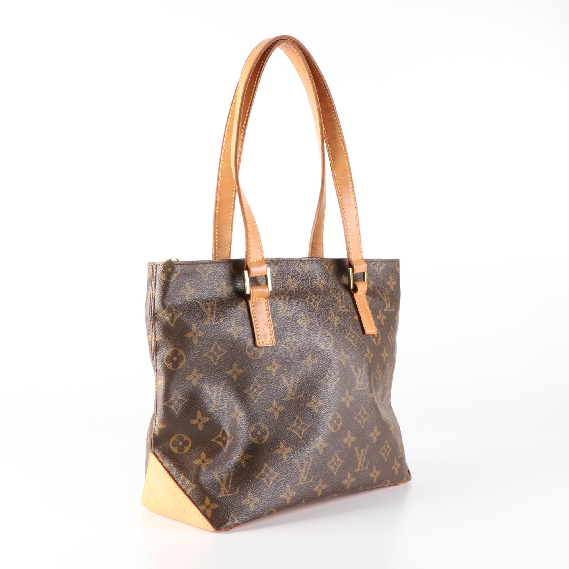 Louis Vuitton Cabas Piano Tote in Monogram Canvas and Vachetta Leather