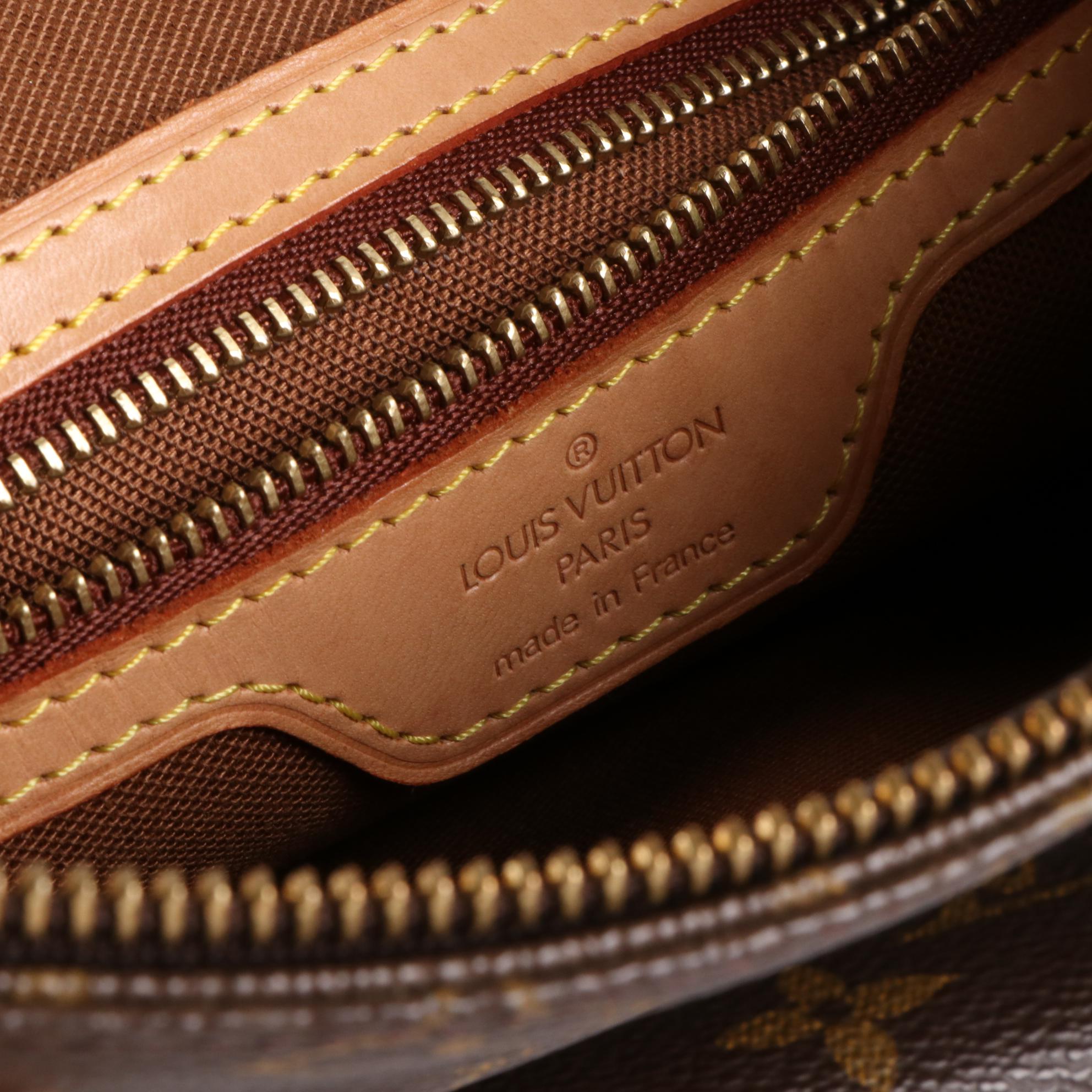 Louis Vuitton Cabas Piano Tote in Monogram Canvas and Vachetta Leather