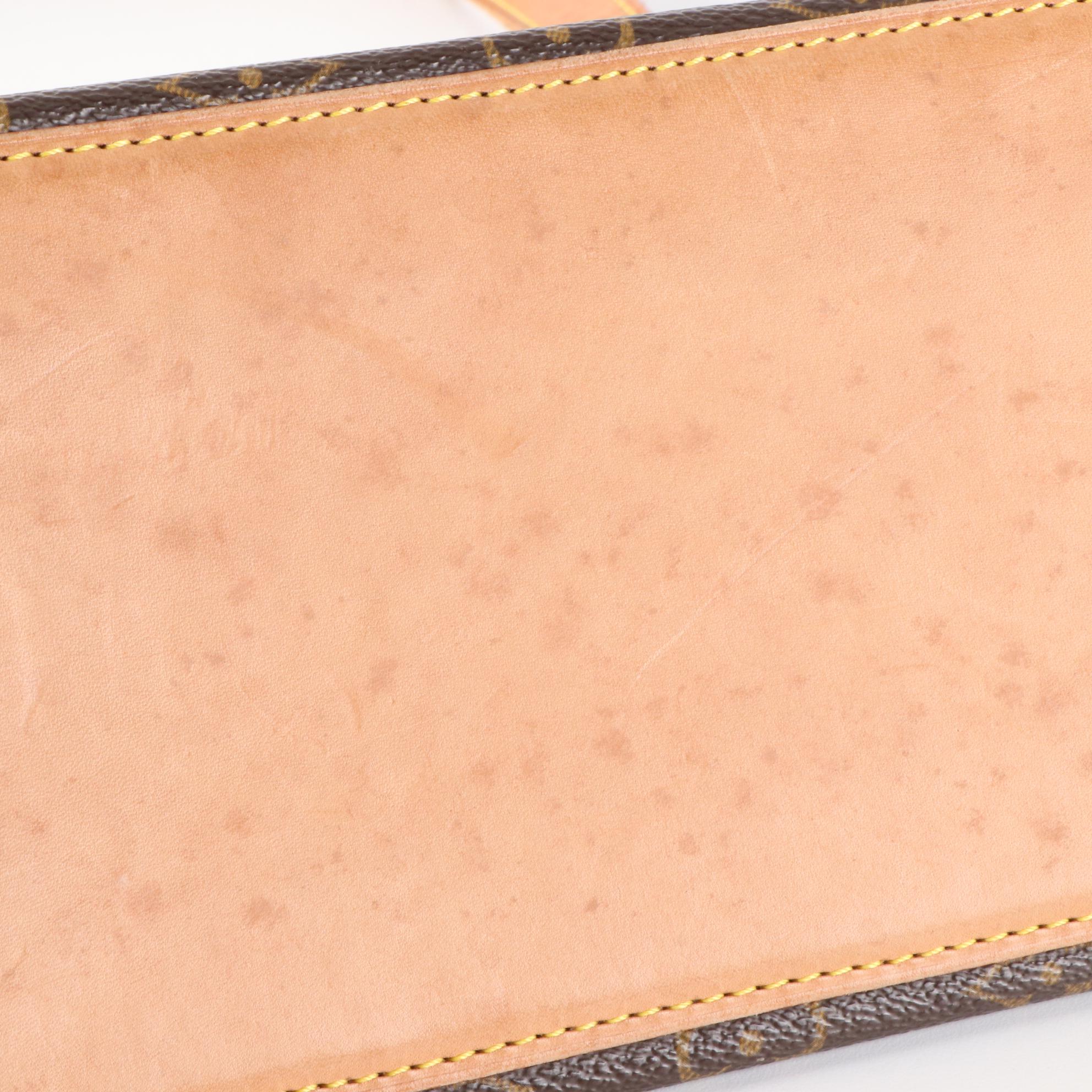 Louis Vuitton Cabas Piano Tote in Monogram Canvas and Vachetta Leather