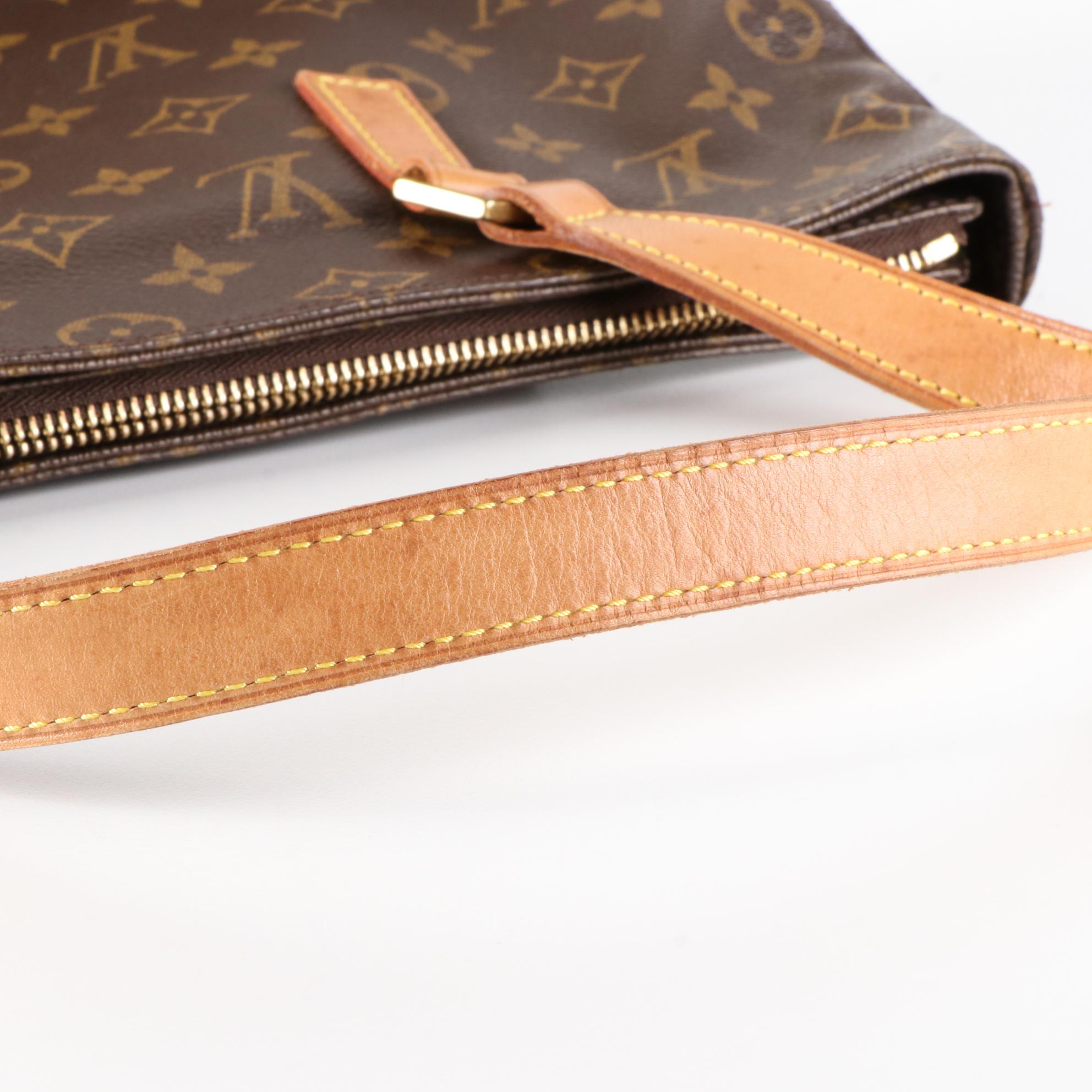 Louis Vuitton Cabas Piano Tote in Monogram Canvas and Vachetta Leather