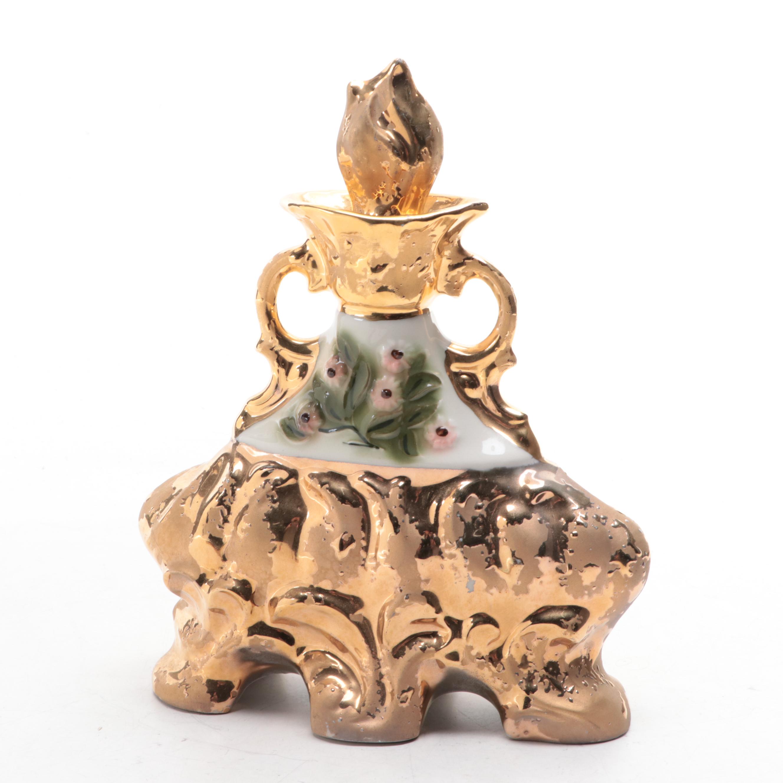 Regal China Jim Beam "Weeping Gold" Decanter, 1972